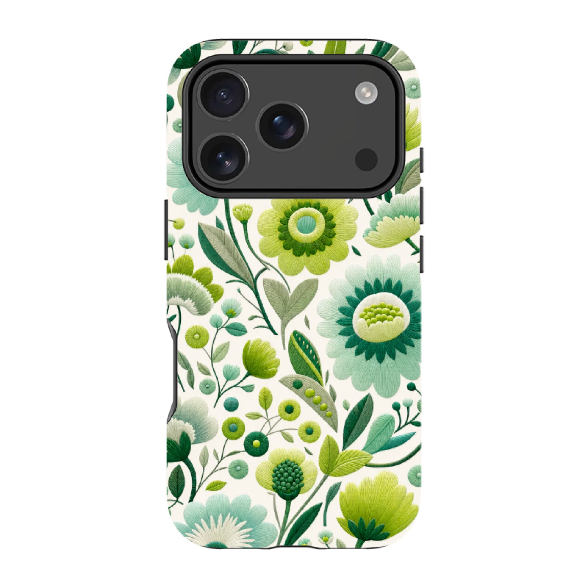 iPhone MagSafe Tough Case - Folk Art Floral