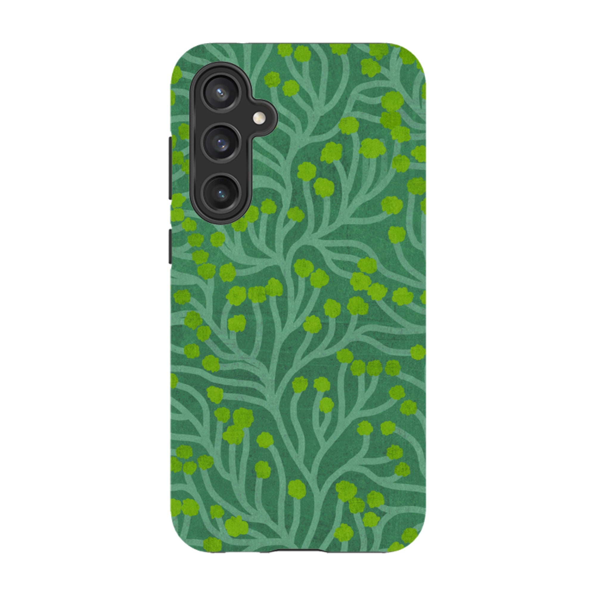 Samsung Tough Case - Vine Green And Teal By Katherine Quinn