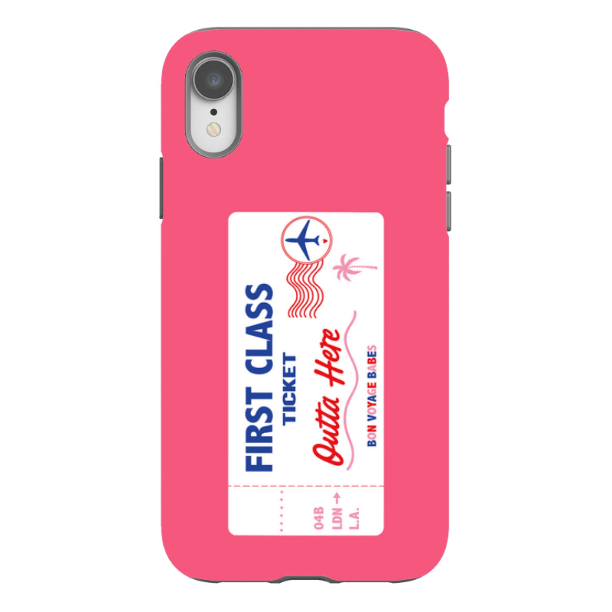 iPhone Tough Case - First Class Peach