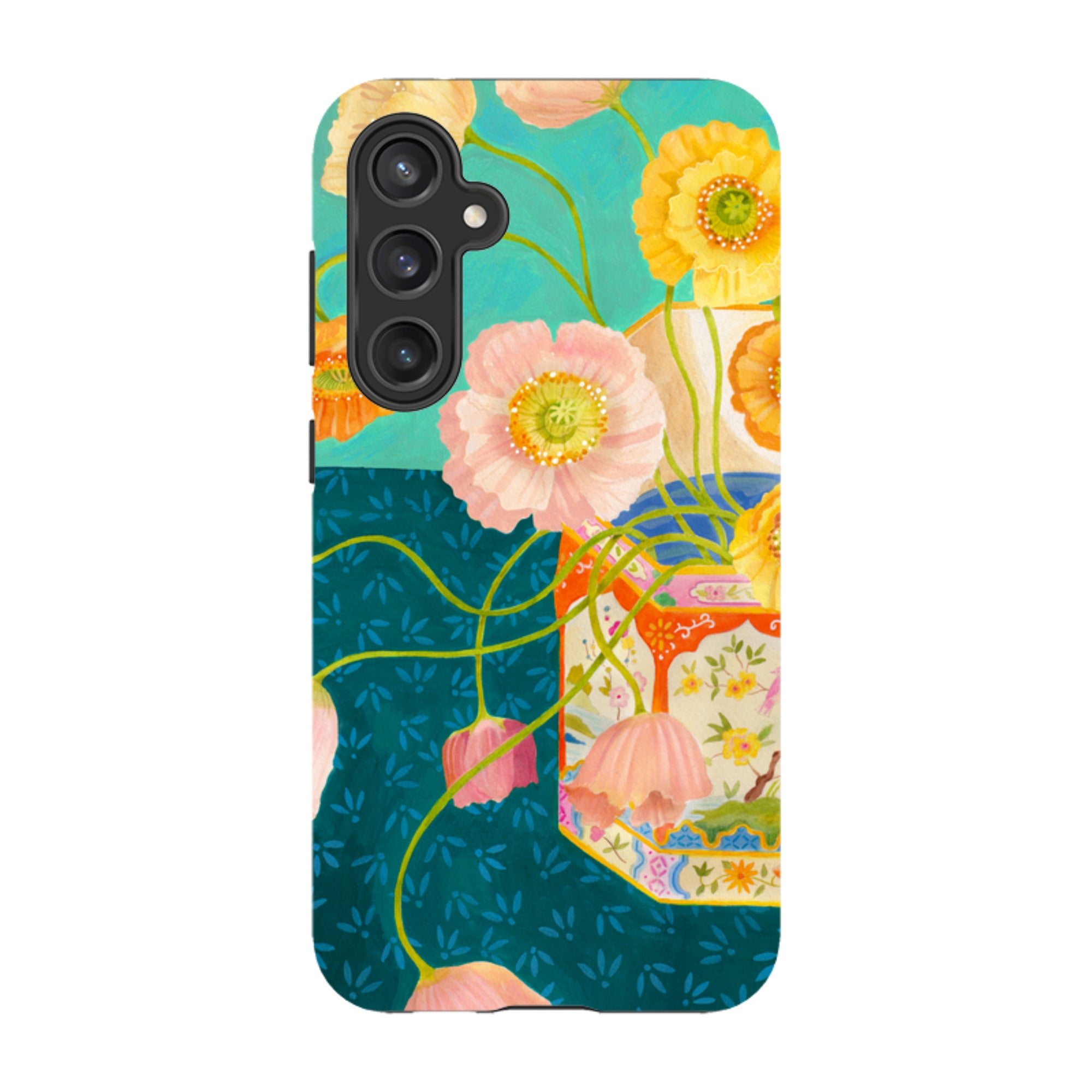 Samsung Tough Case - Poppies By Bex Parkin