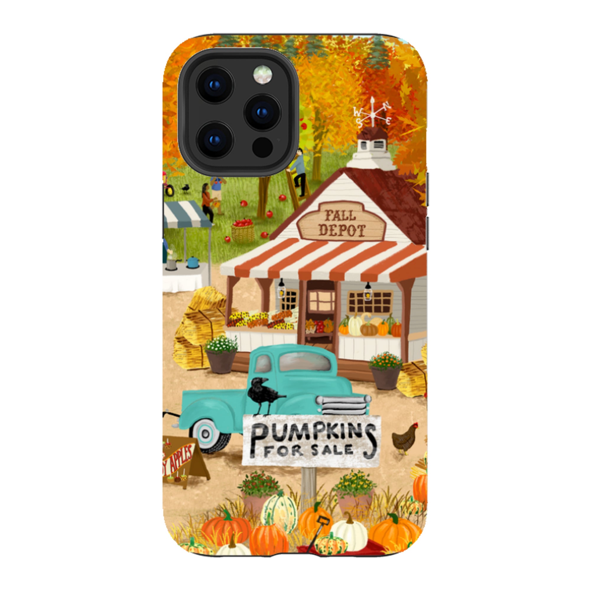 iPhone Tough Case - Fall Festival By Abby Jacobs