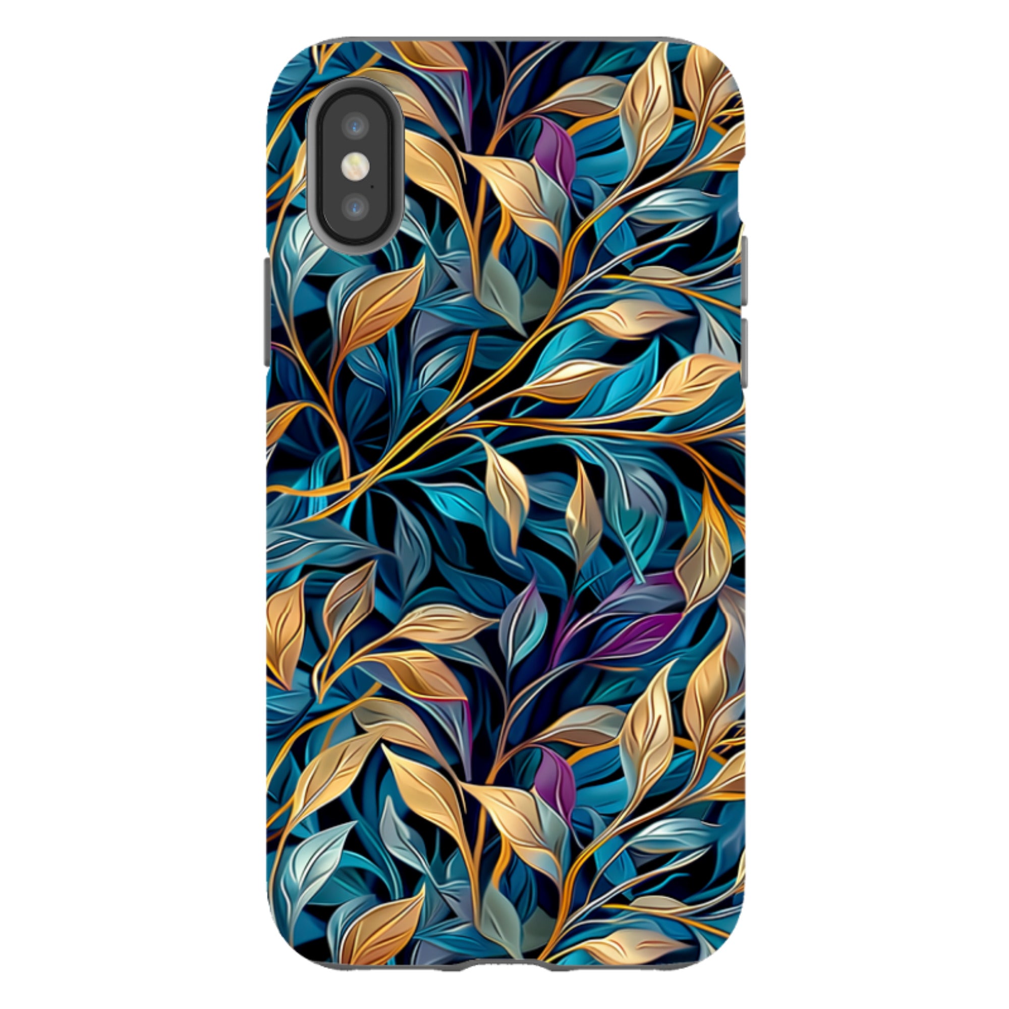 iPhone Tough Case - Golden Leaves