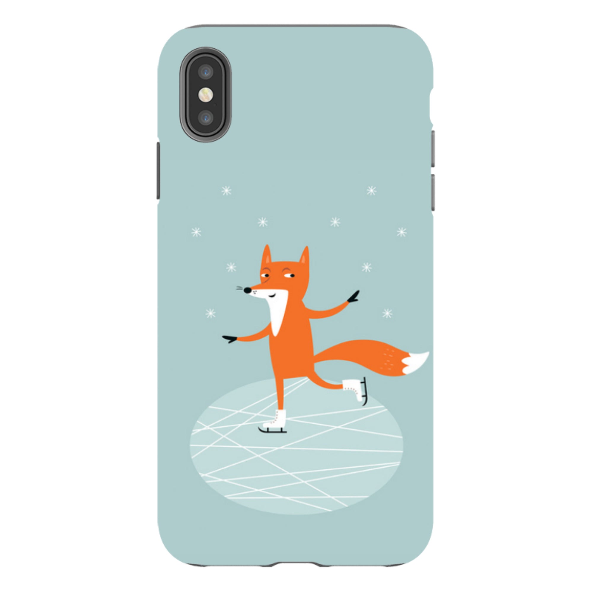 iPhone Tough Case - Icy Foxy