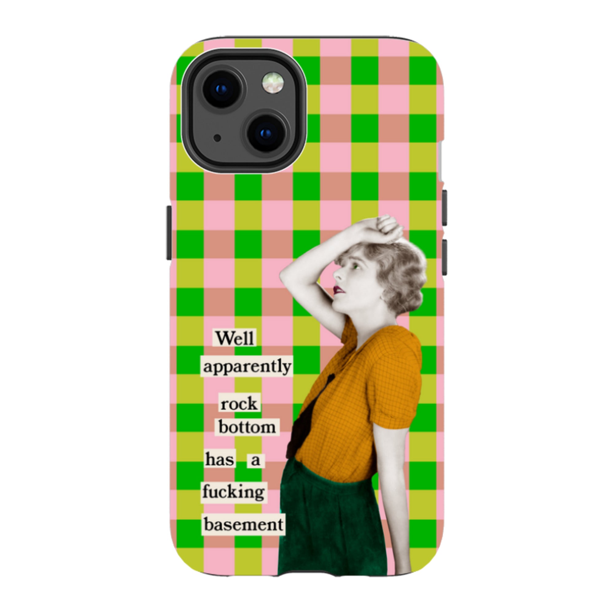iPhone Tough Case - Rock Bottom By Clare Jordan