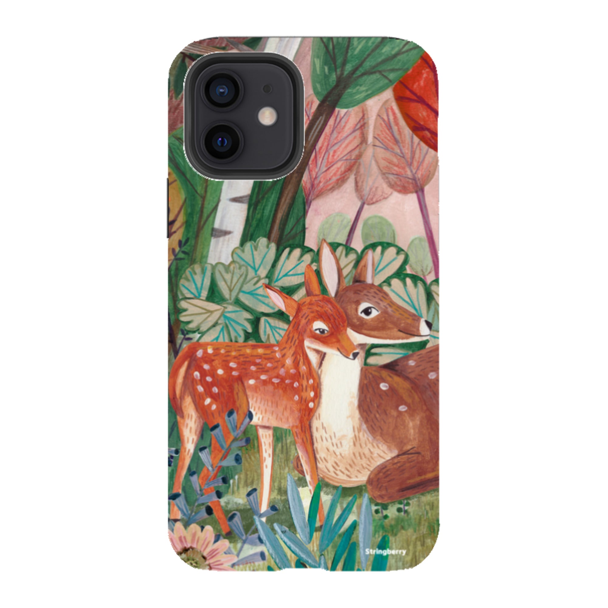 iPhone Tough Case - Deer By Caroline Bonne Muller