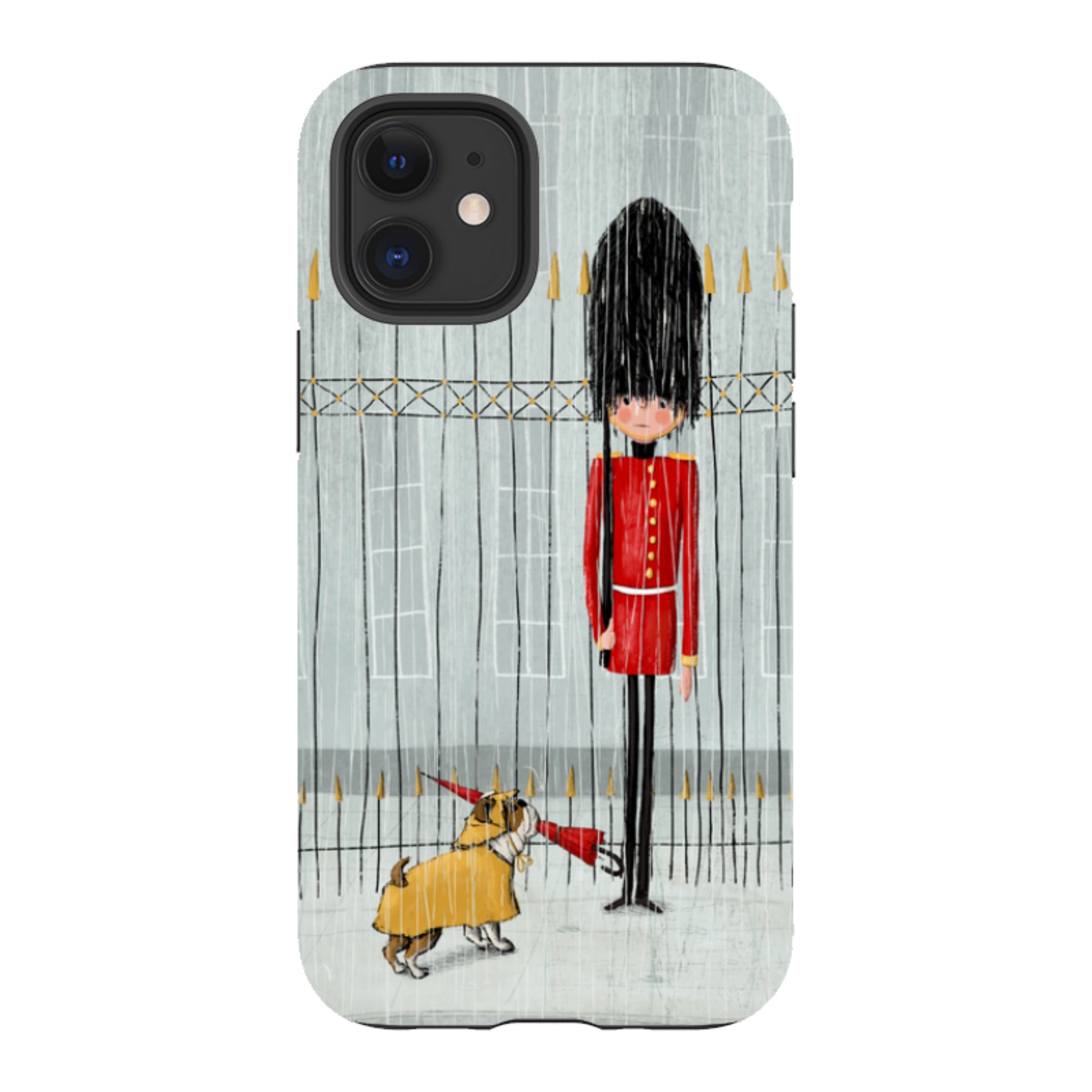 iPhone Tough Case - London In Rain By Maja Lindberg