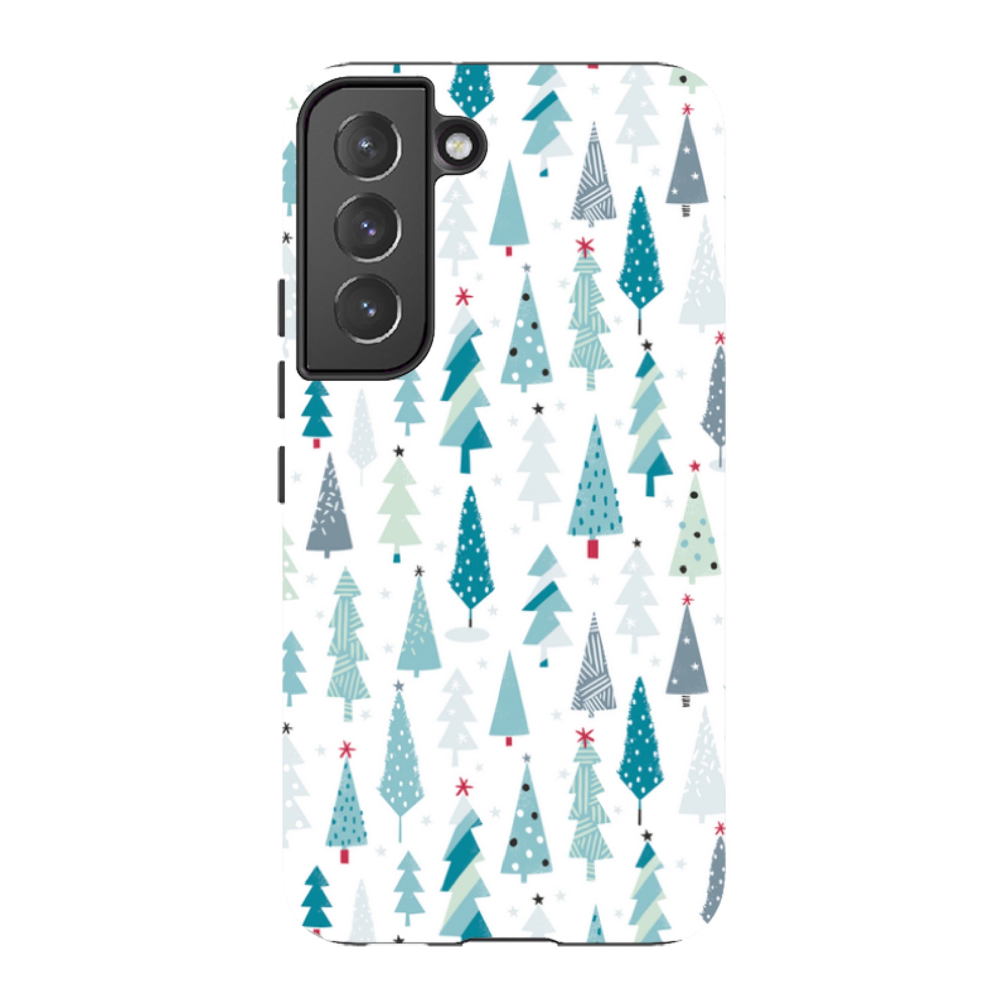 Samsung Tough Case - Little Xmas Trees By Ali Brookes