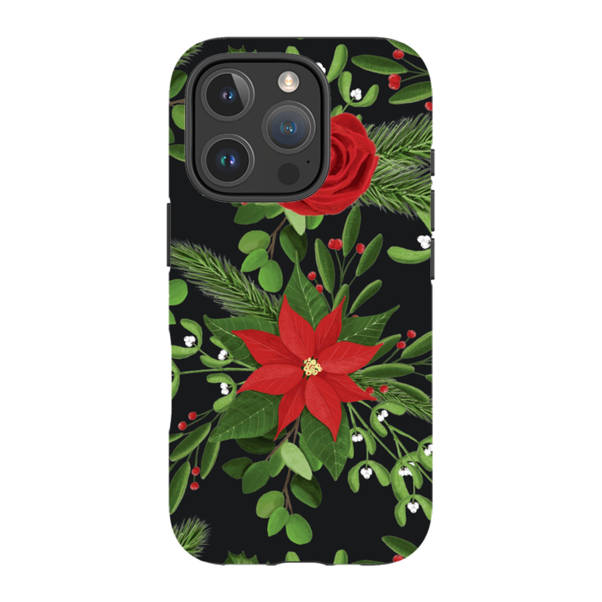 iPhone Tough Case - Black White Plaid By Abby Jacobs