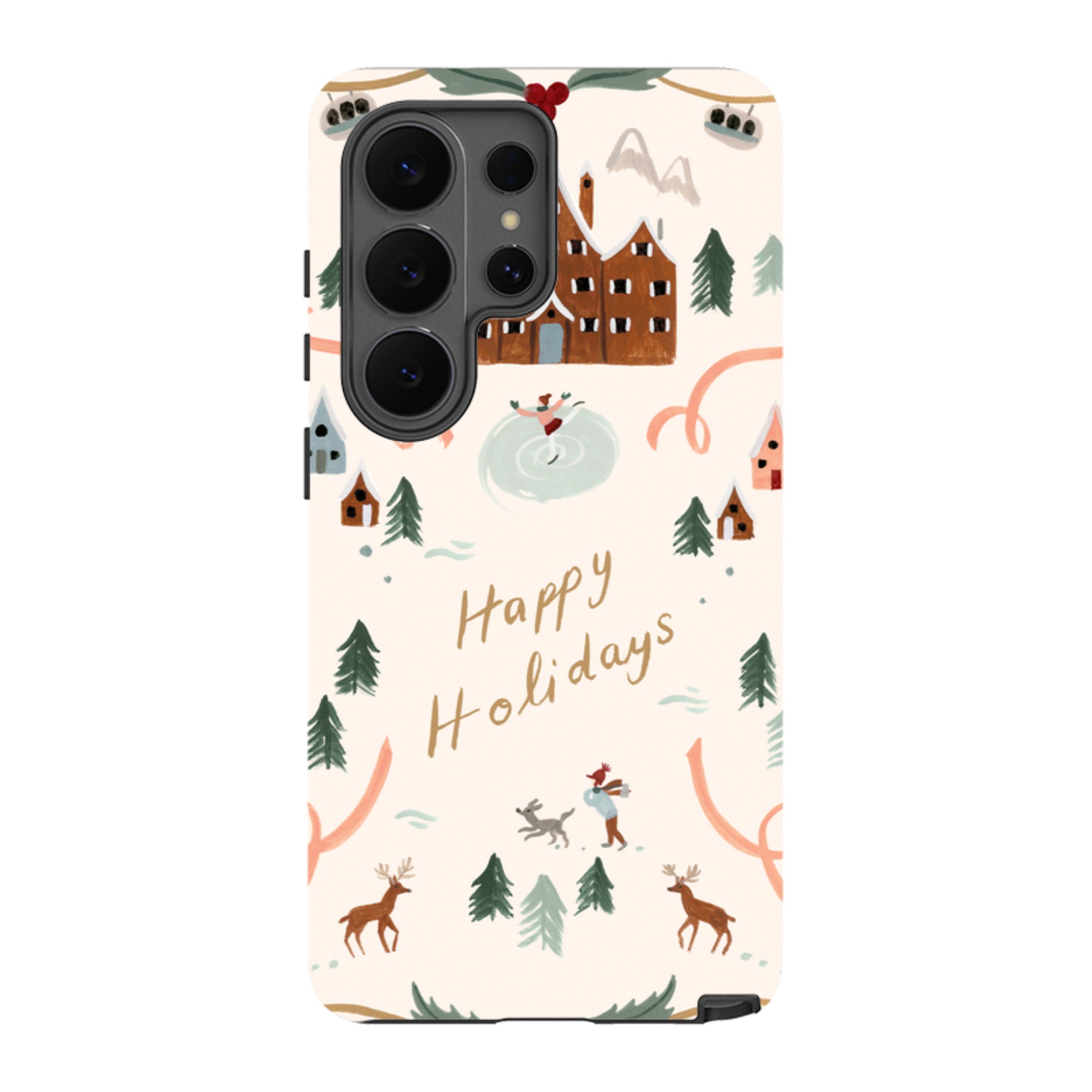 Samsung Tough Case - Happy Holidays By Bex Parkin