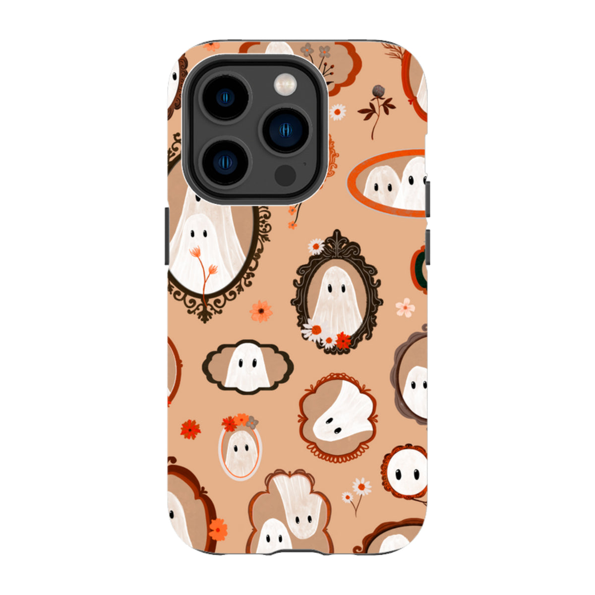 iPhone Tough Case - Framed Ghosts - Cider Clay By Katherine Quinn
