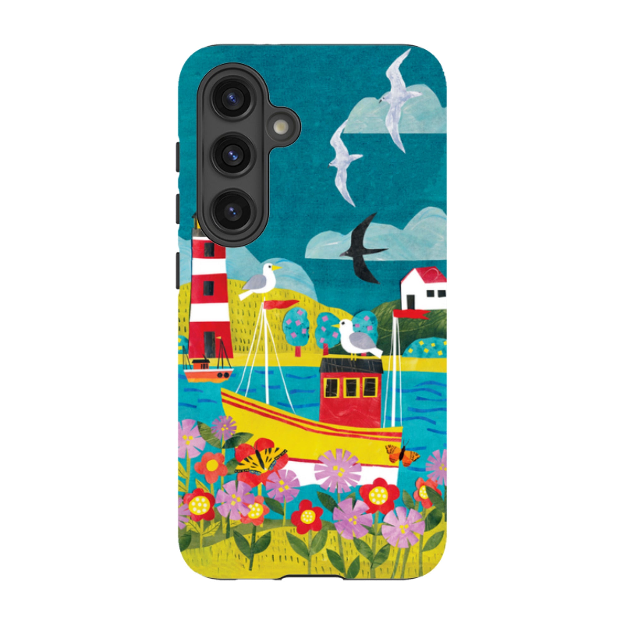 Samsung Tough  Case - Fishing Boat By Tracey English