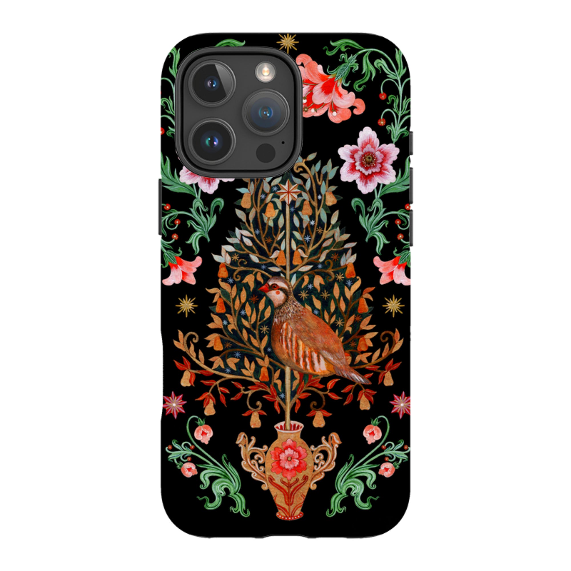 iPhone Tough  Case - Partridge Pear Tree By Maria Matos