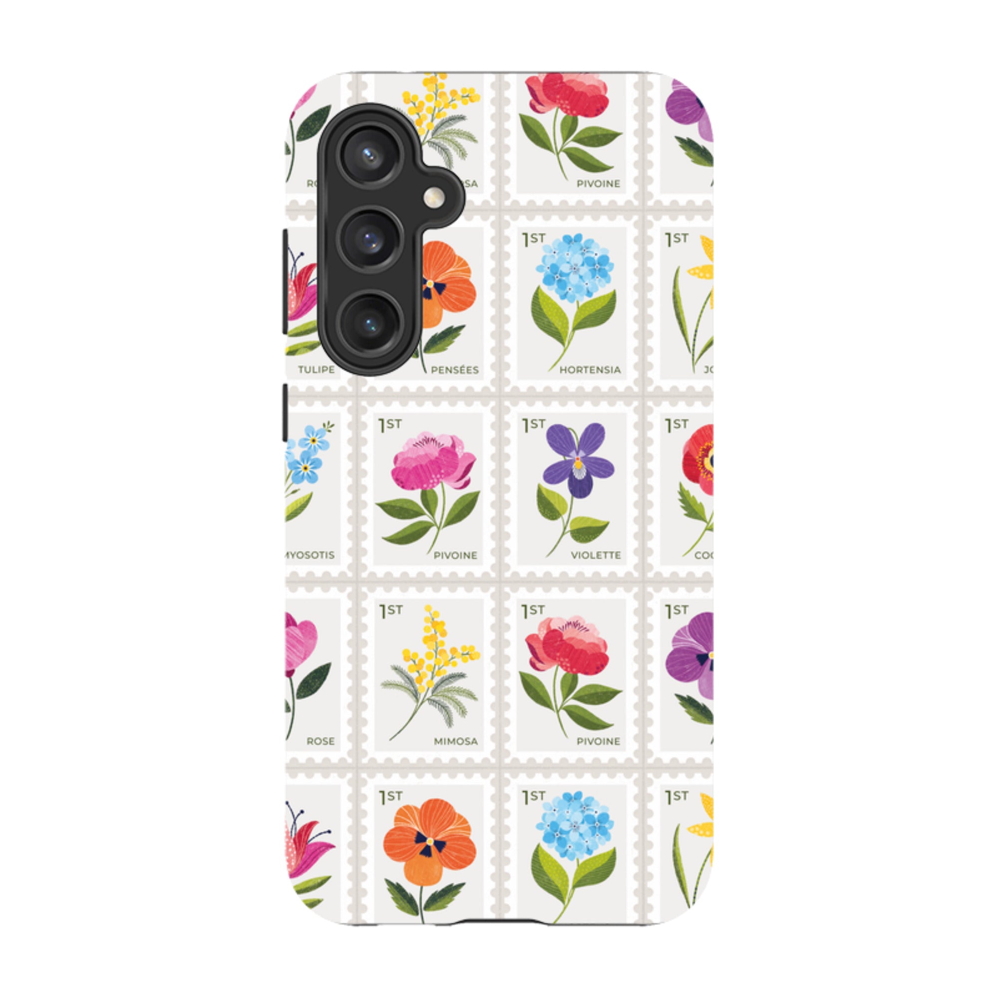 Samsung Tough Case - Floral Postage Stamps By Ali Brookes