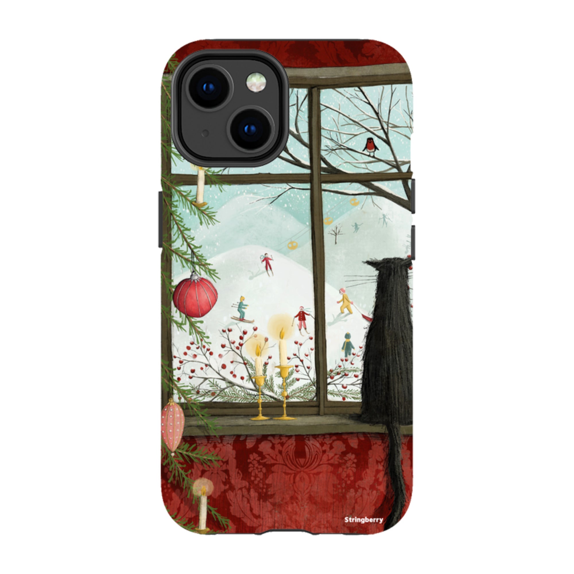 iPhone MagSafe Tough Case - Christmas Window By Maja Lindberg