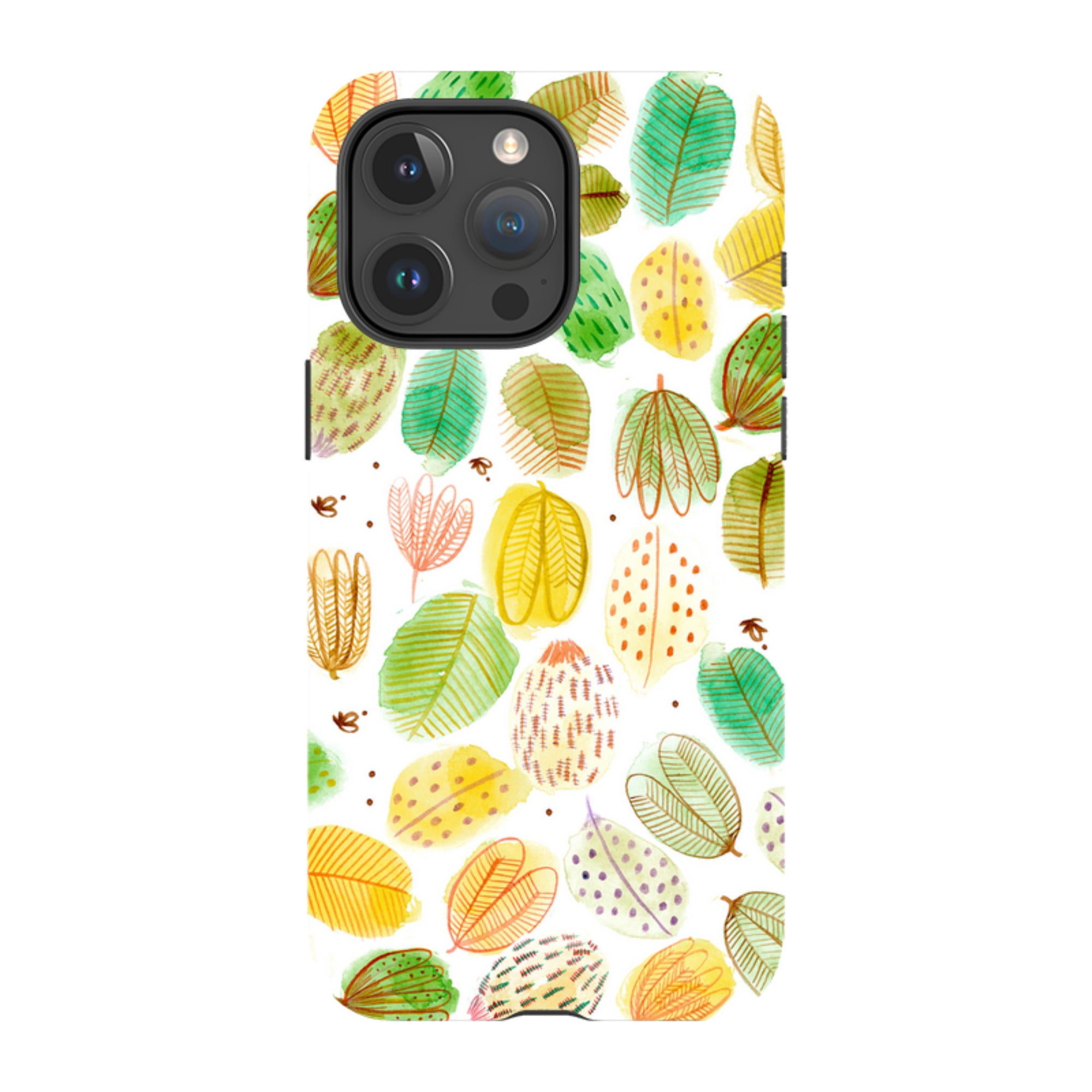 iPhone Tough Case - Leaves By Gabriela Larios