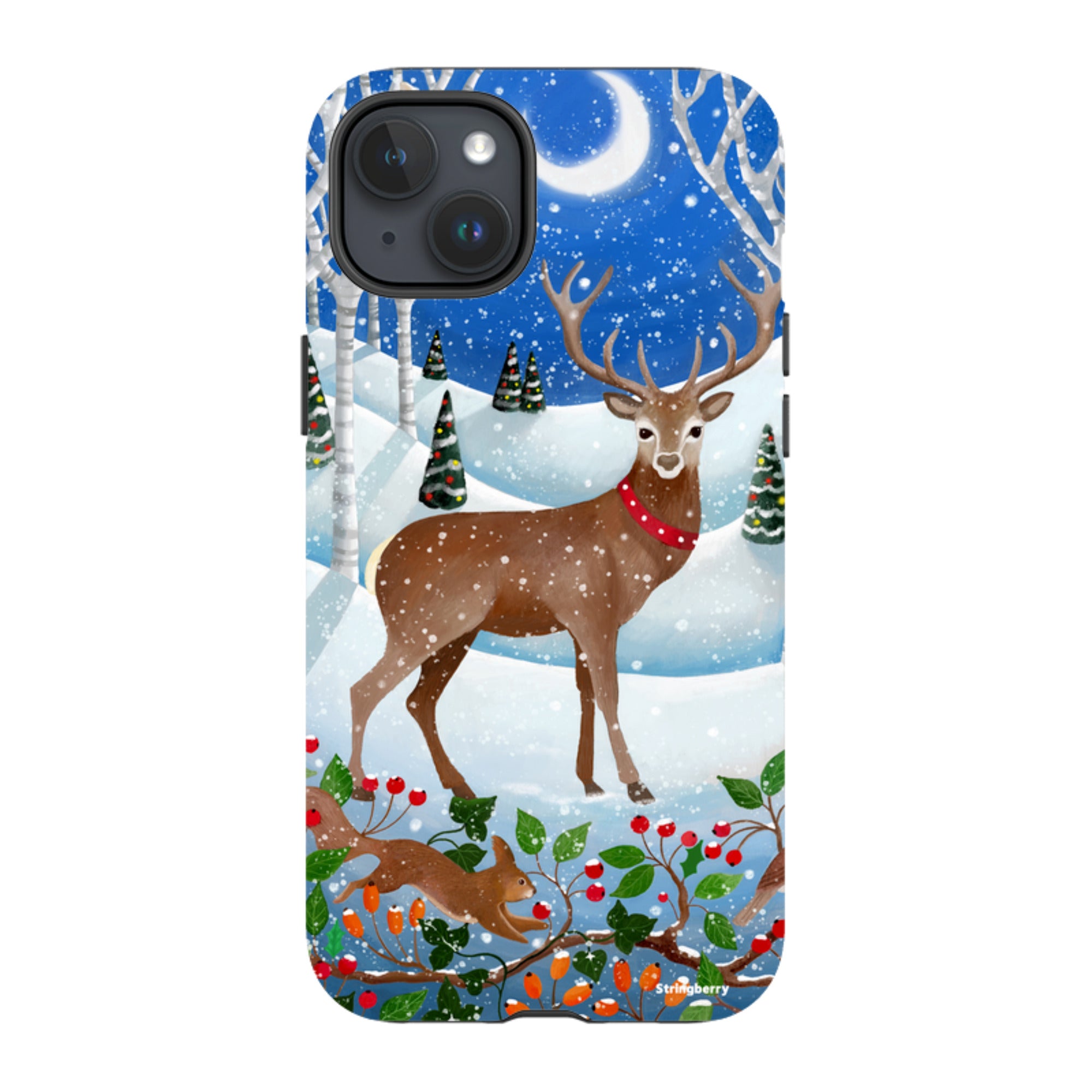 iPhone Tough Case - Deer By Bex Parkin