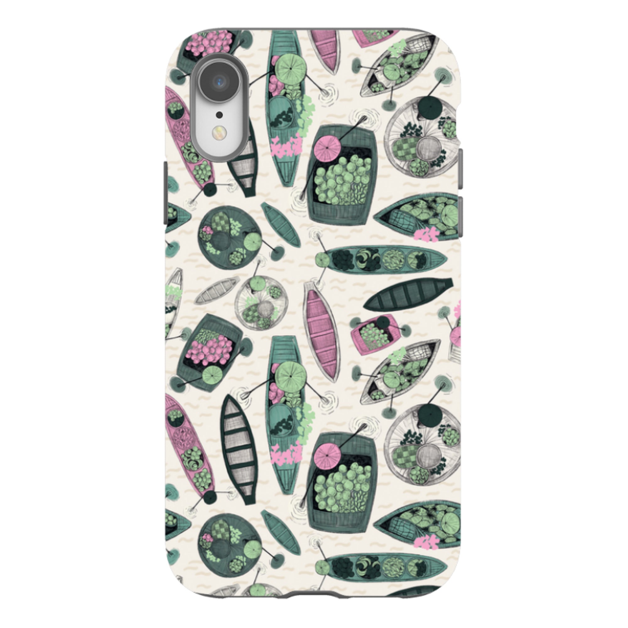 iPhone Tough Case - Floating Markets B By Jade Mosinski