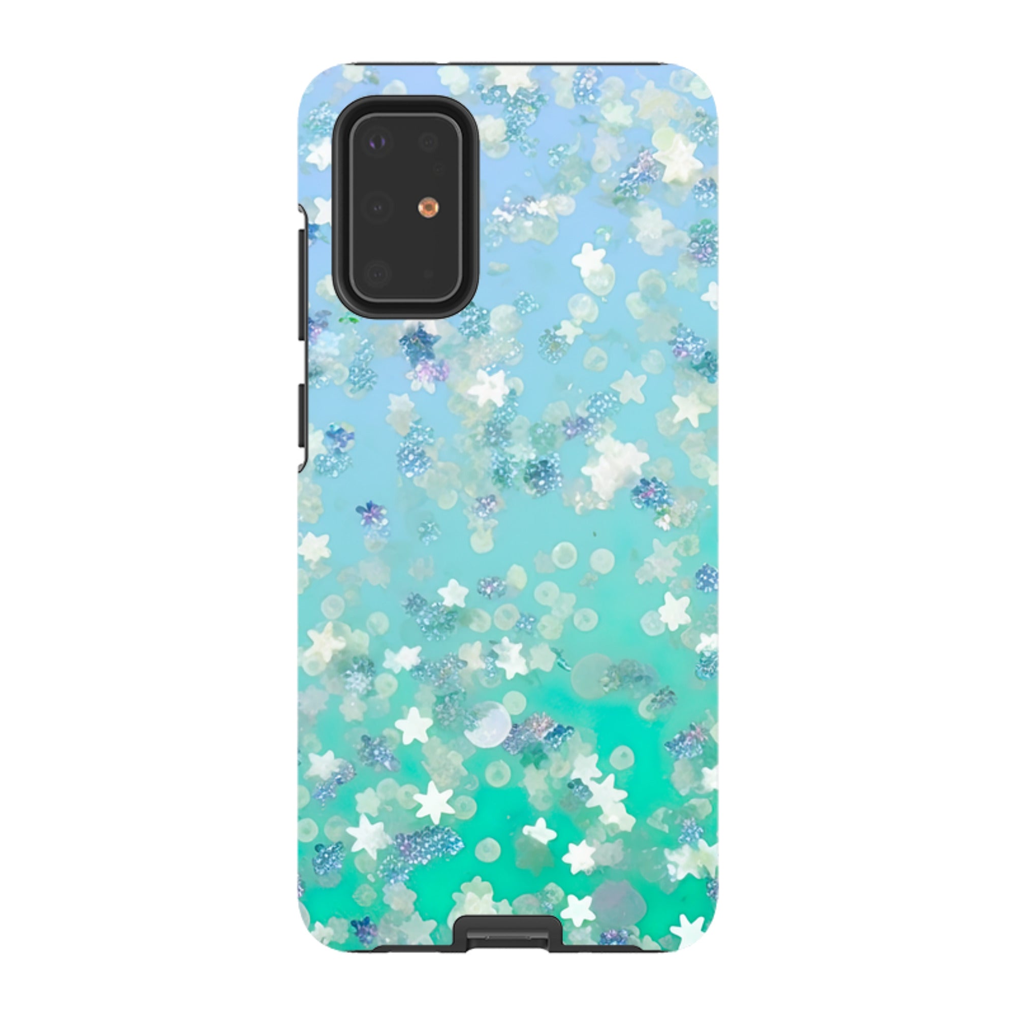 Samsung Tough Case - Green Stars