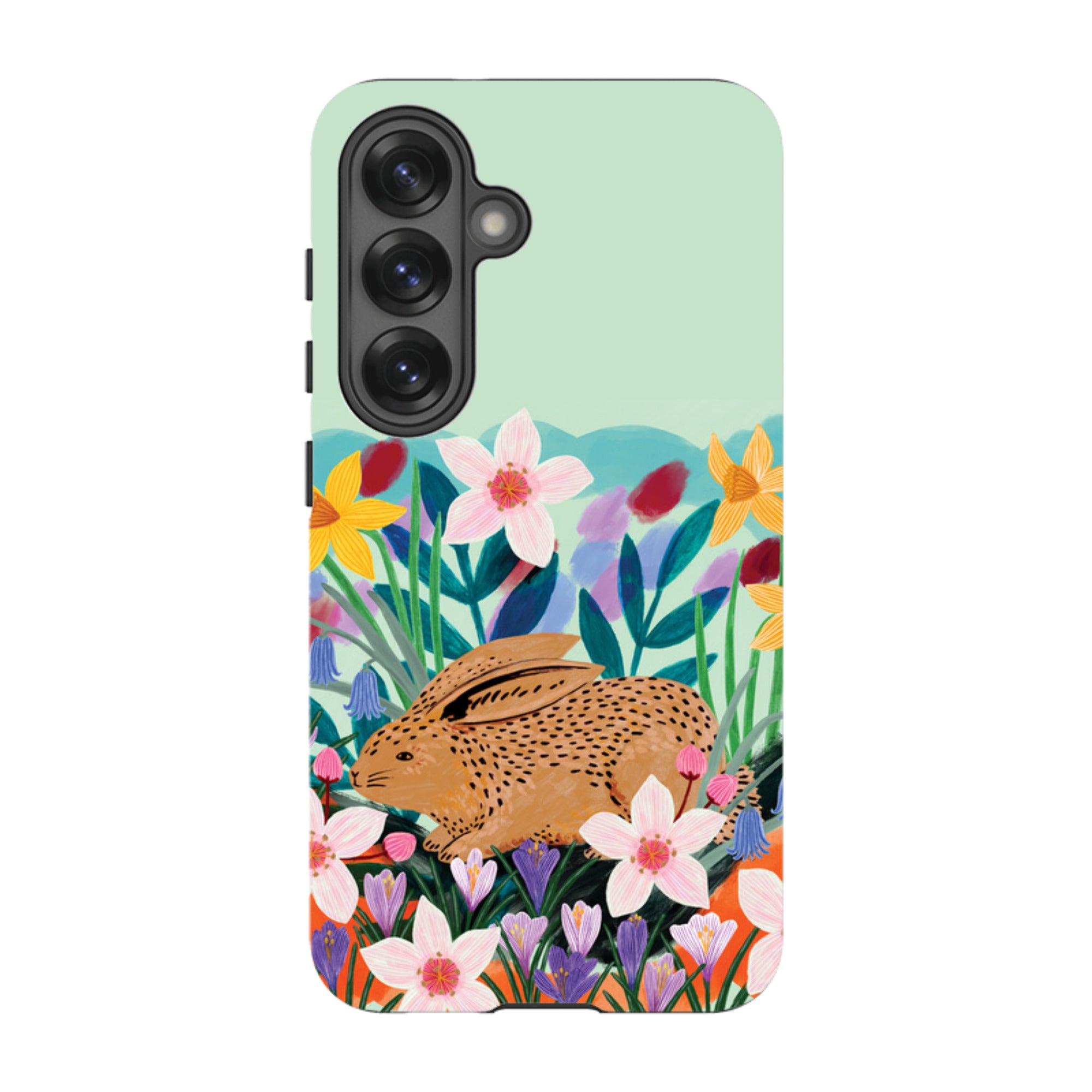 Samsung Tough Case - Spring Bunny By Lee Foster Wilson