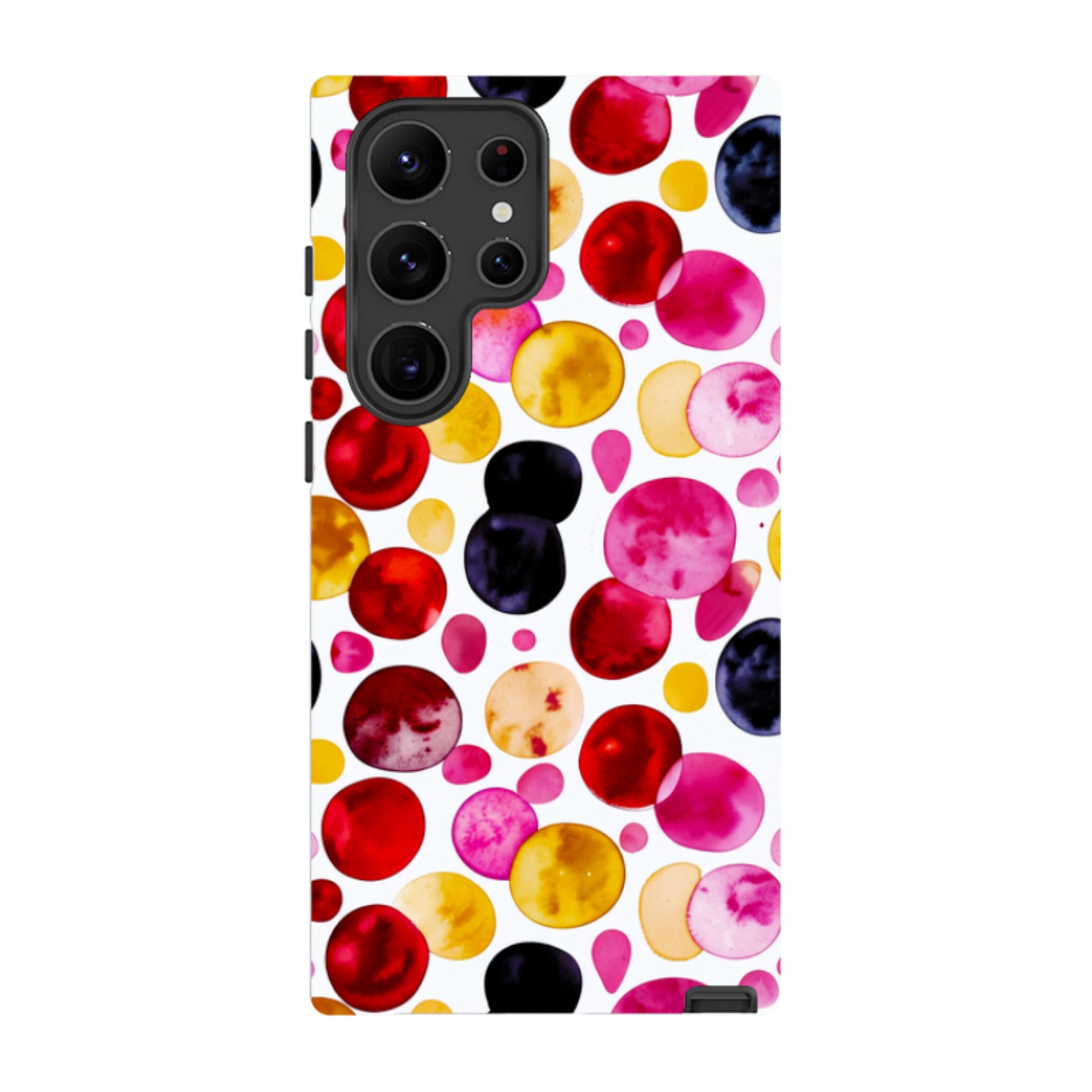 Samsung Tough  Case - Colour Moon Polka