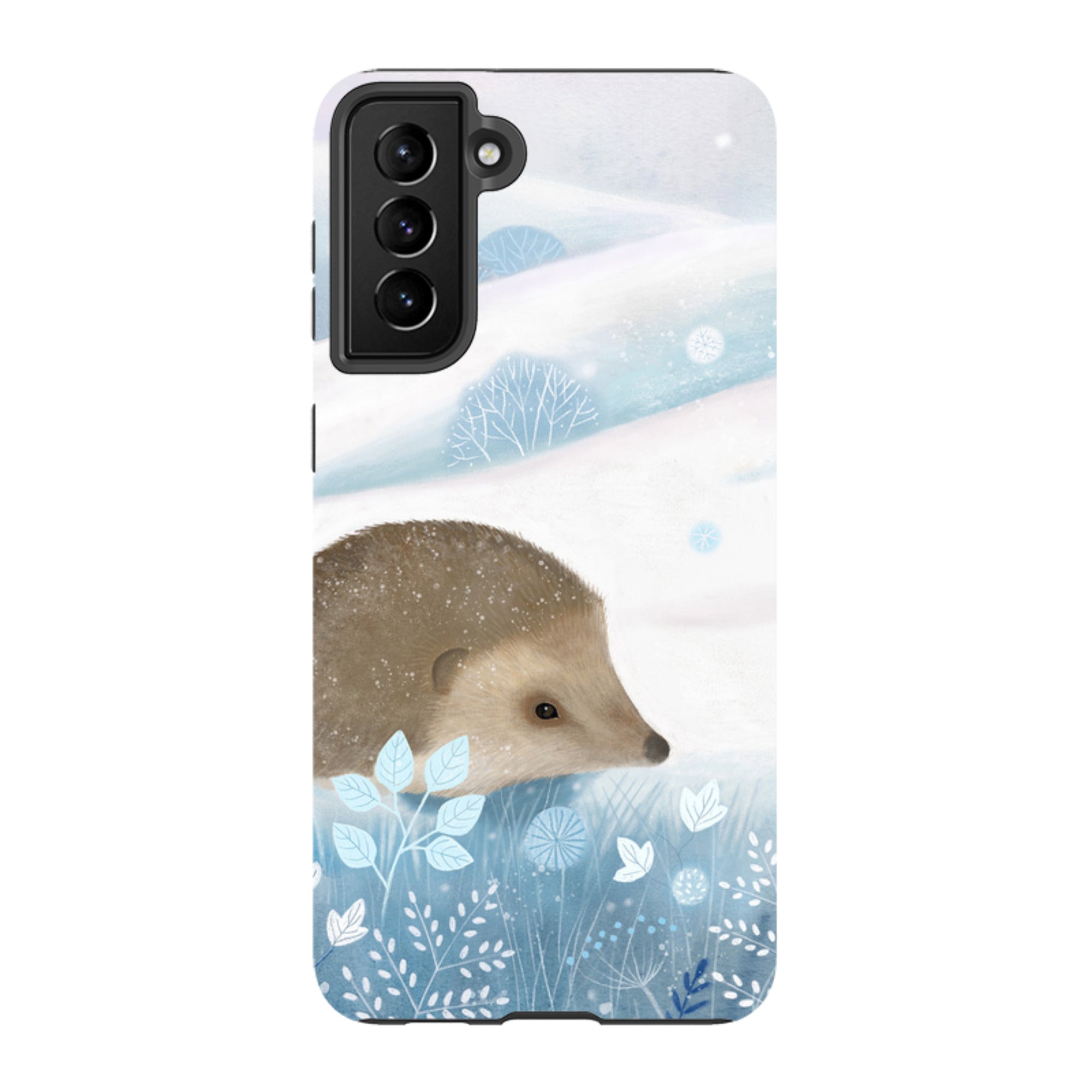 Samsung Tough Case - Winter Hedgehog By Bex Parkin