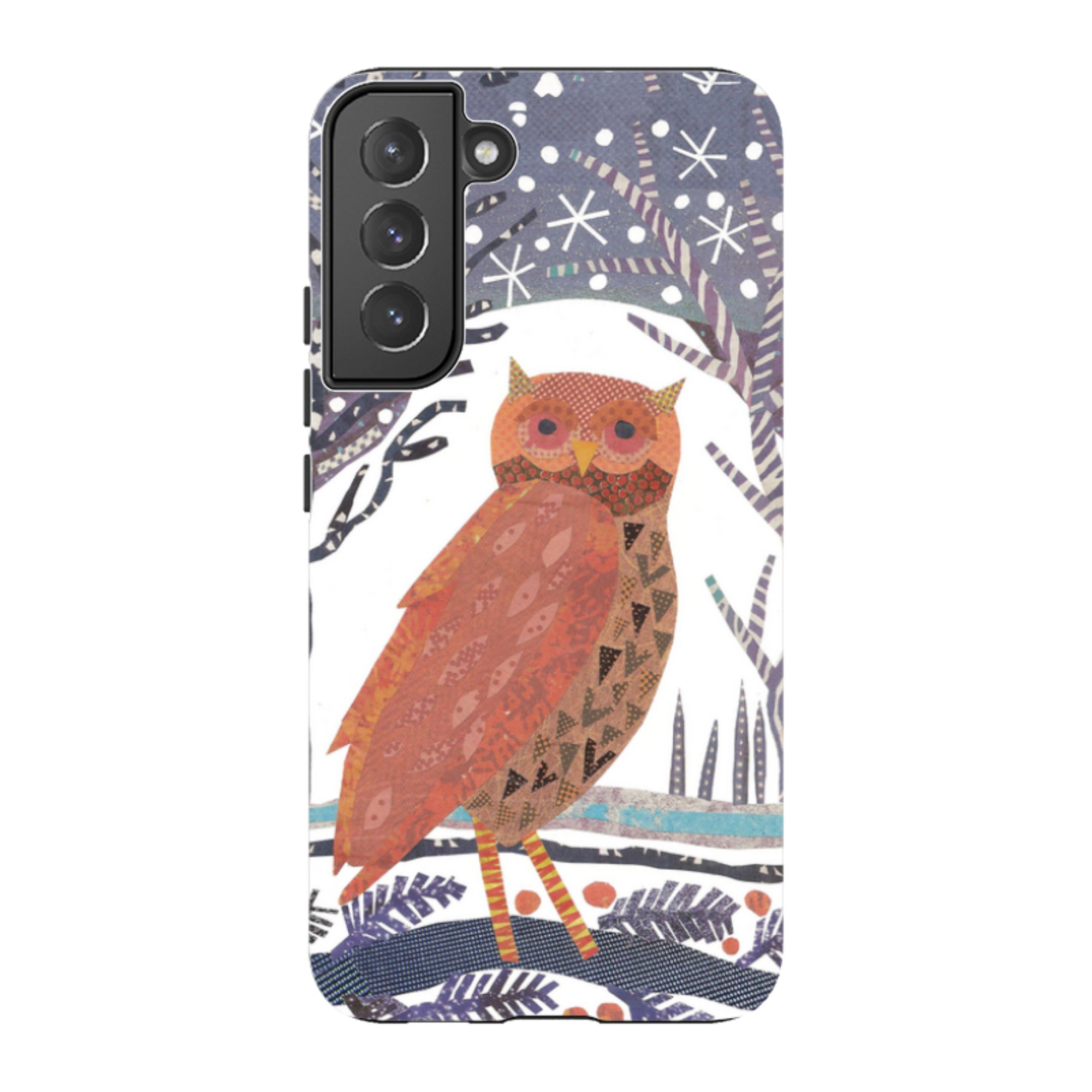 Samsung Tough Case - Winter Owl By Jane Robbins