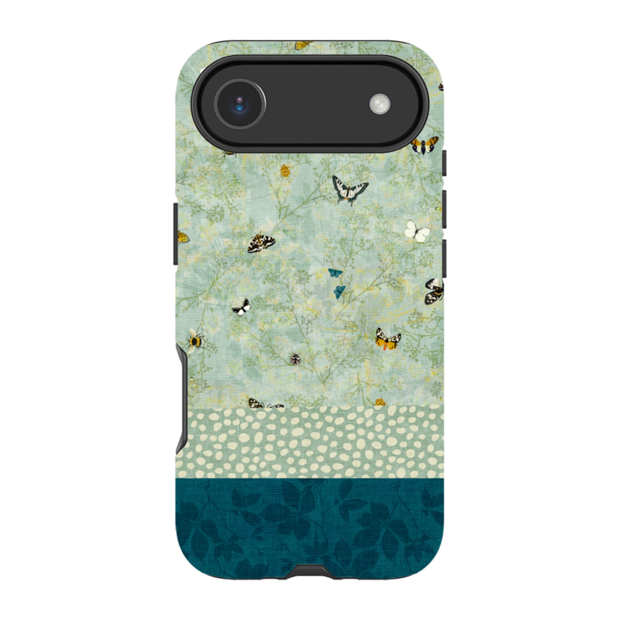 iPhone Tough Case - Chinoiserie Garden Soft Sage 2 By Katherine Quinn