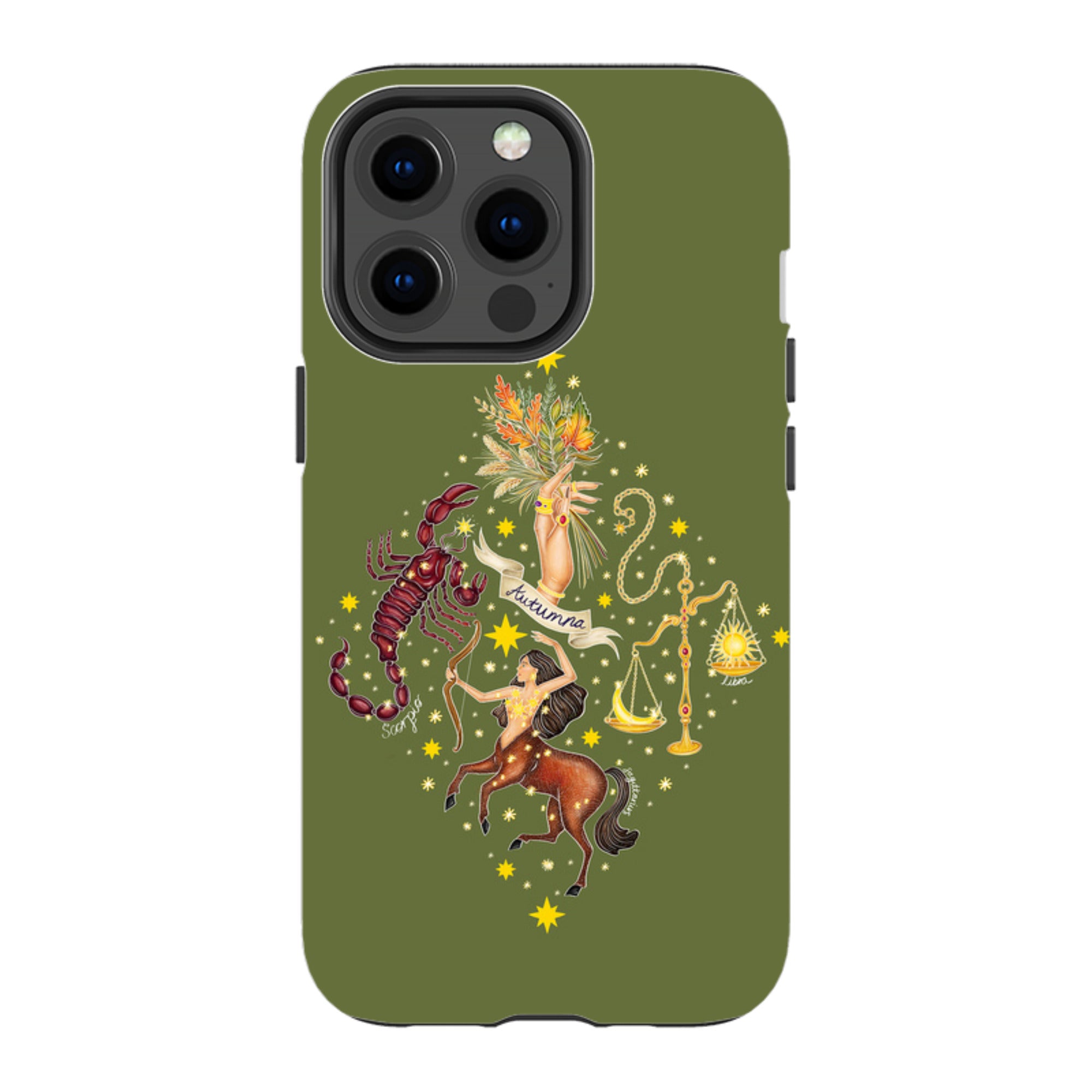 iPhone MagSafe Tough Case - Autumn Zodiac By Catherine Rowe