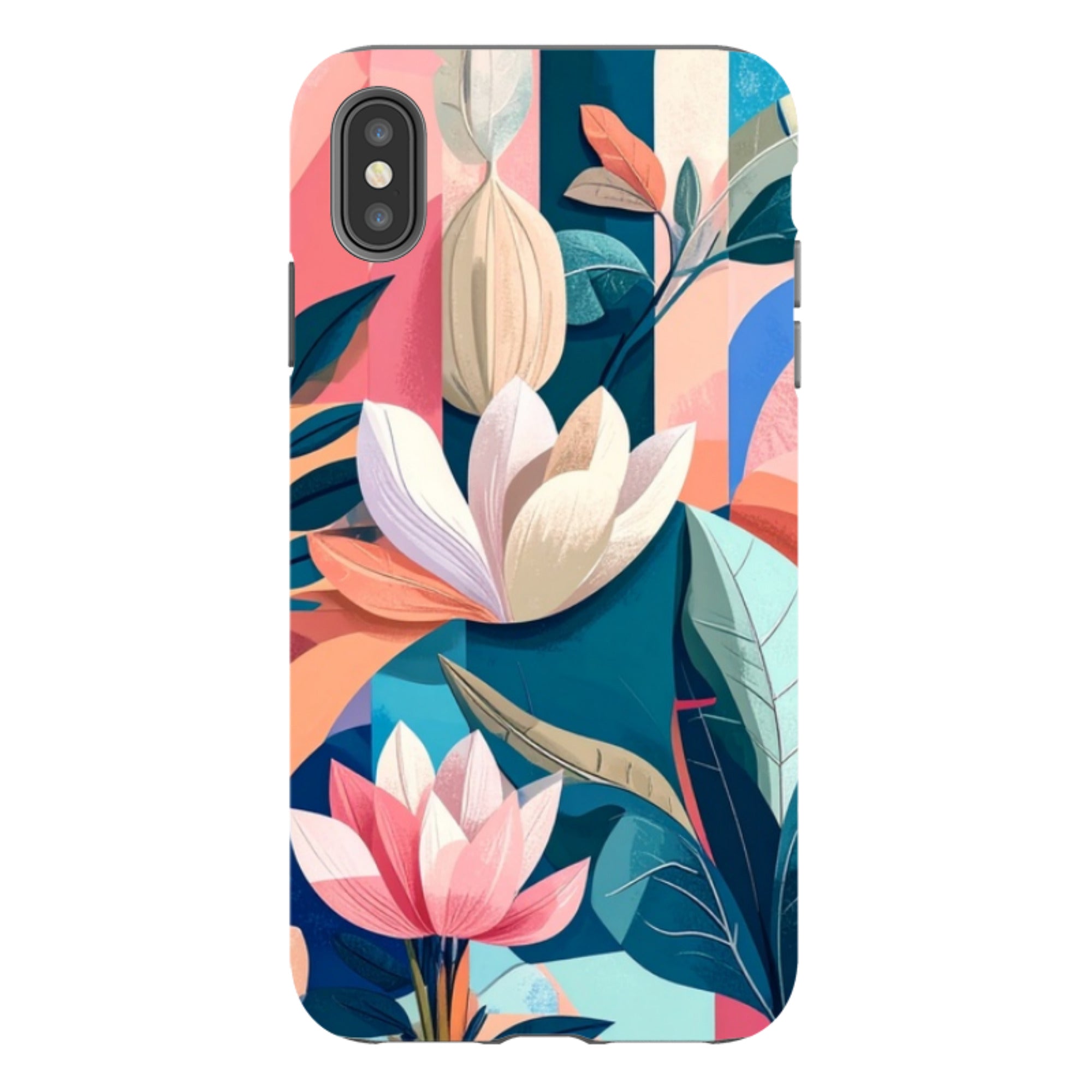 iPhone Tough Case - Long Floral