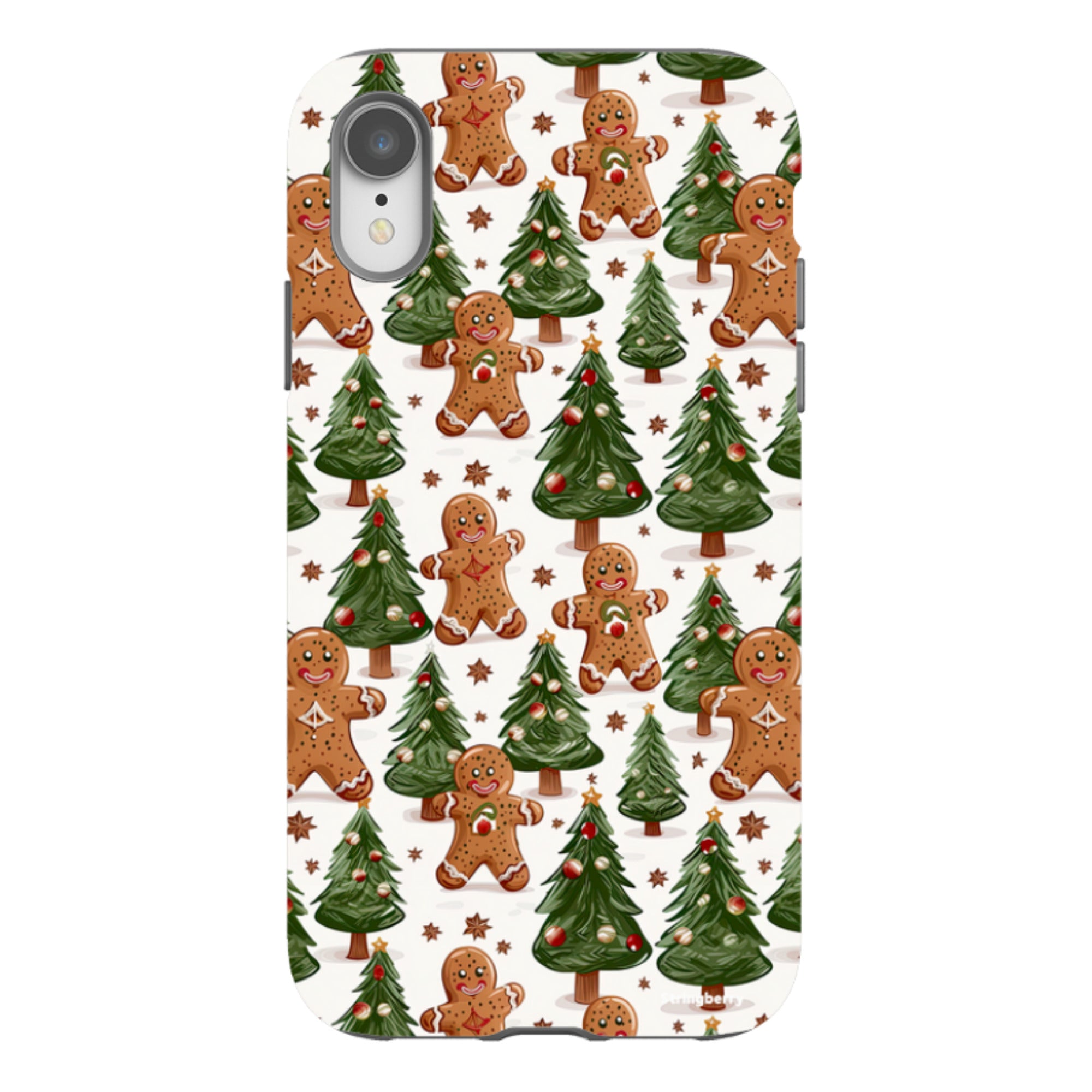 iPhone Tough Case - Ginger Bread Xmas III