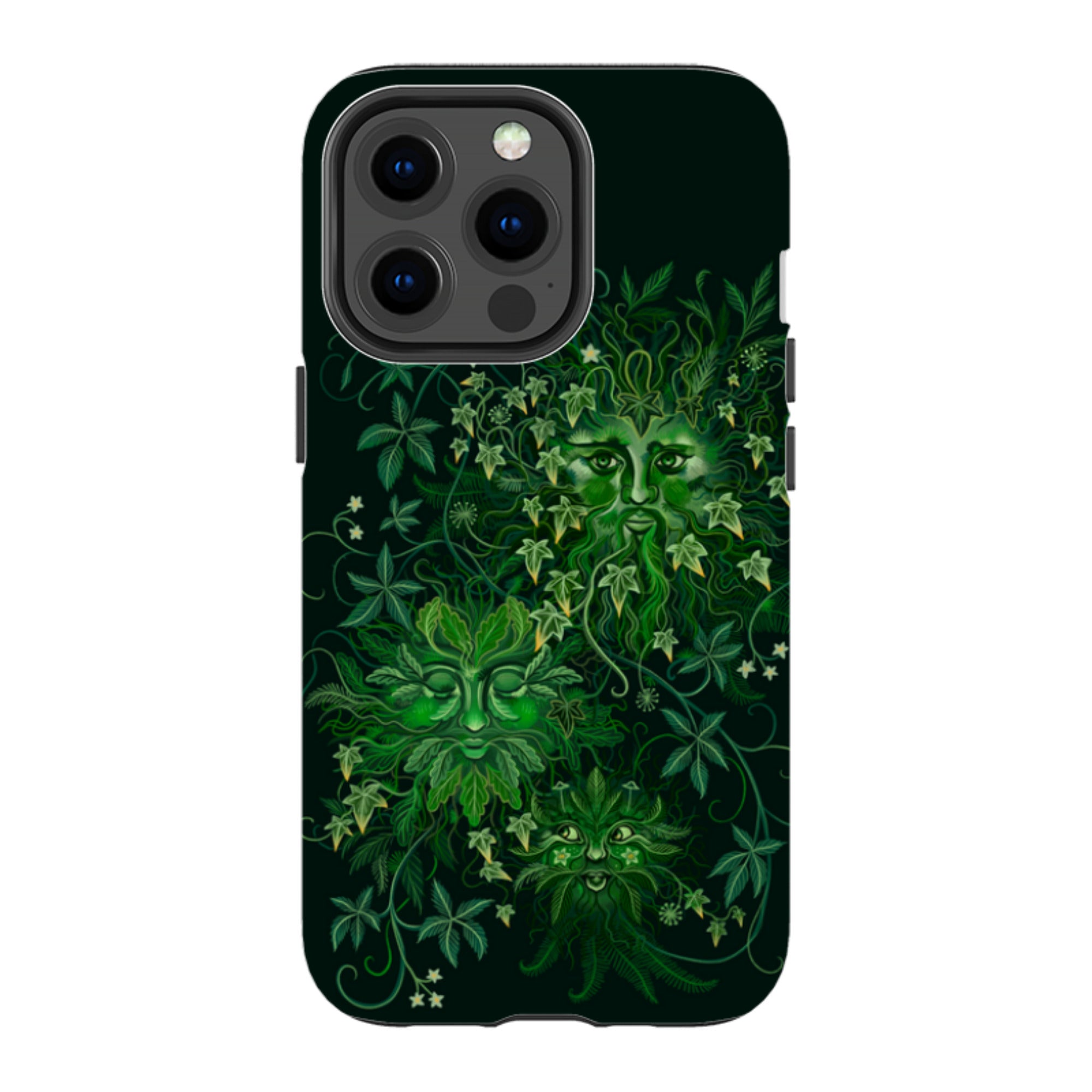 iPhone MagSafe Tough Case - Green Man By Anna Stead