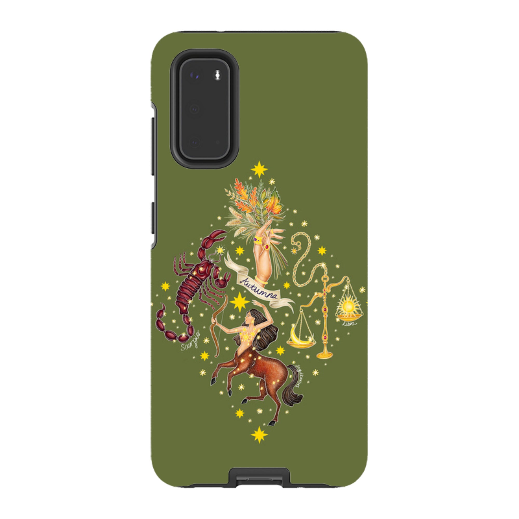 Samsung Tough Case - Autumn Zodiac By Catherine Rowe