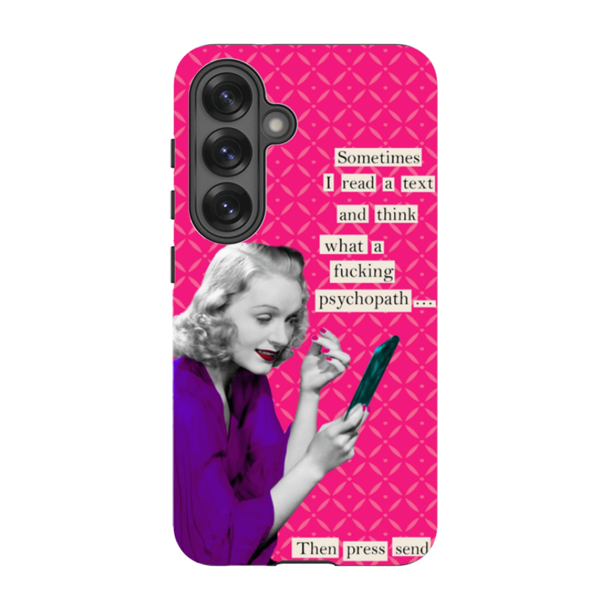 Samsung Tough Case - Psychopath By Clare Jordan