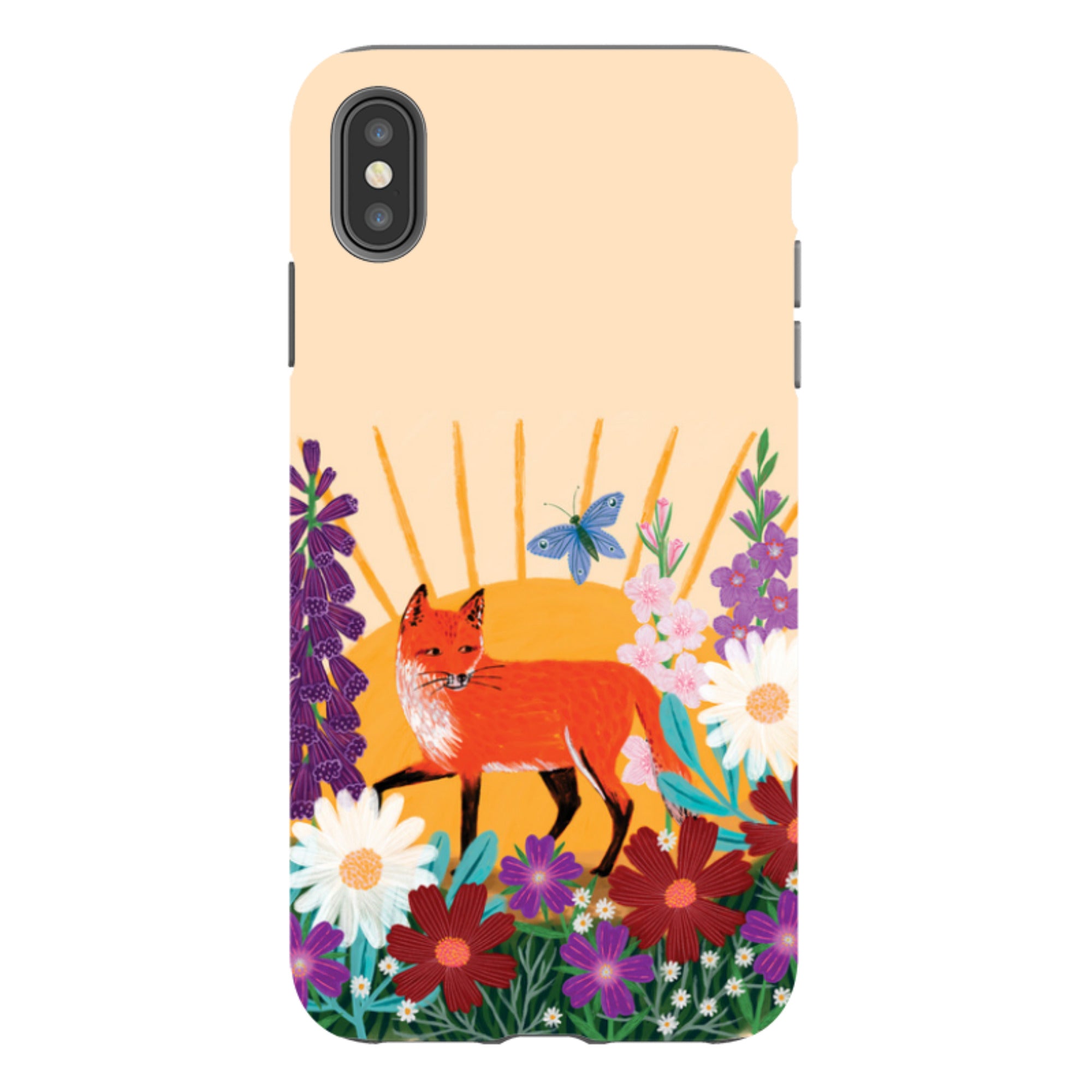 iPhone Tough Case - Summer Fox By Lee Foster Wilson