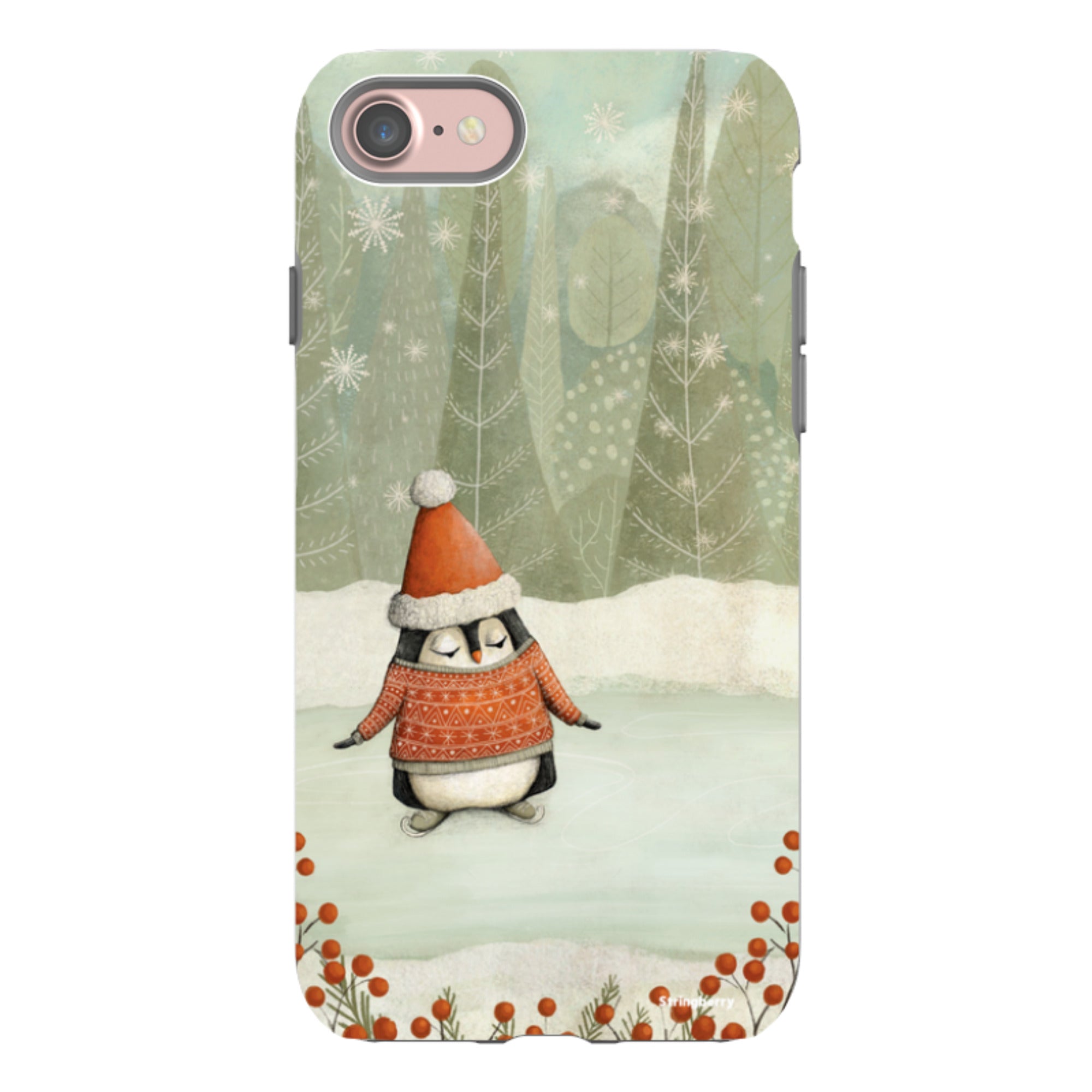 iPhone Tough Case - Penguin By Maja Lindberg
