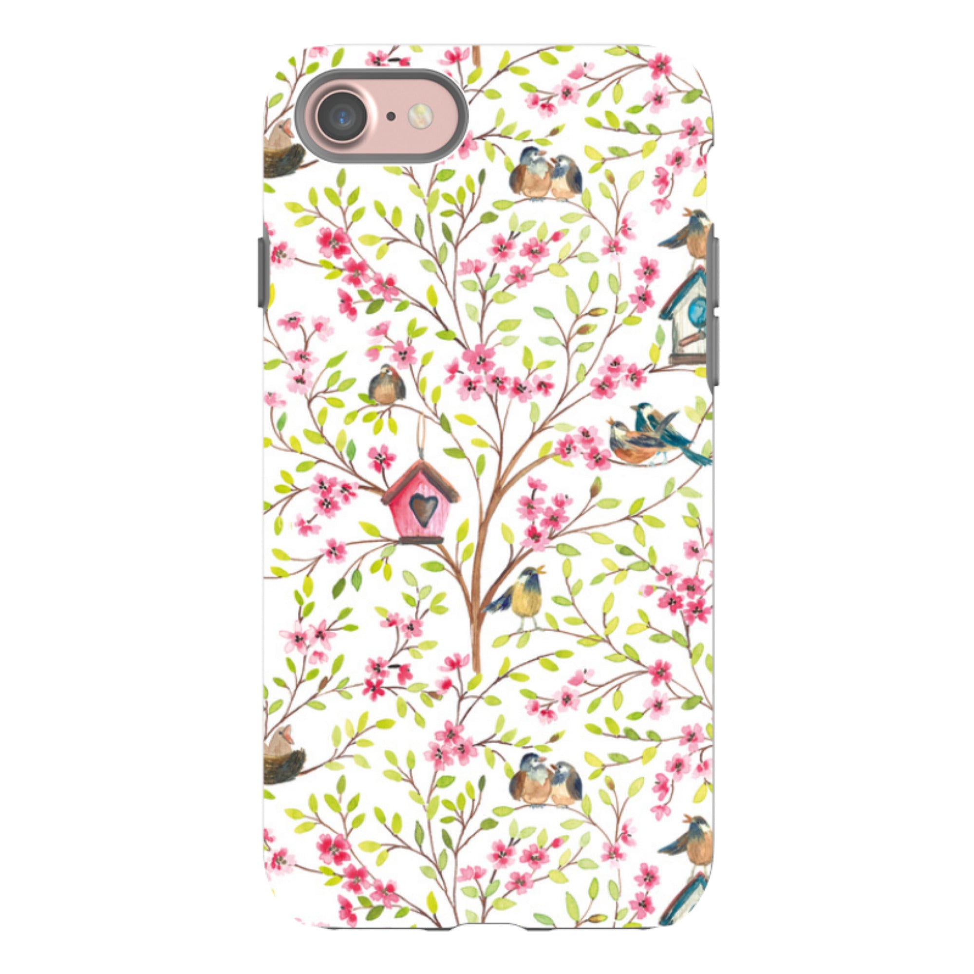 iPhone Tough Case - Spring Pattern By Elisabeth Haager