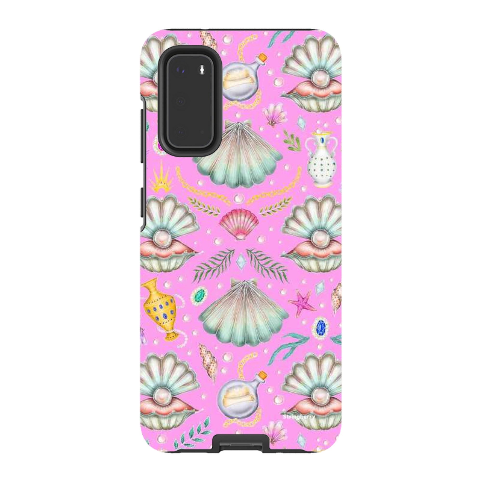 Samsung Tough Case - Pearl's Fantasy Candy Pink By Catherine Rowe
