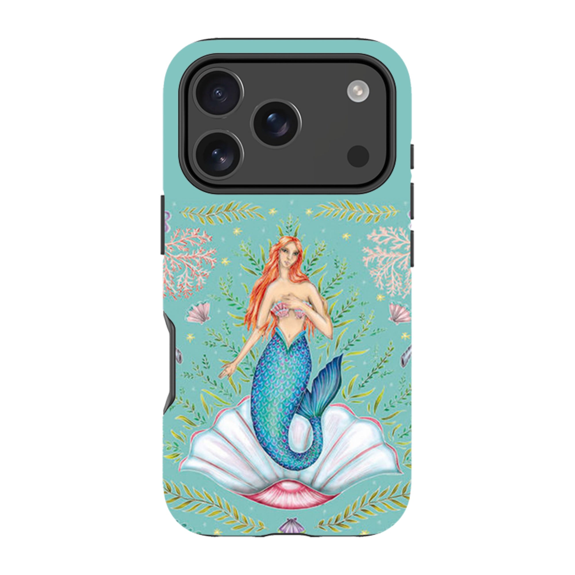 iPhone Tough Case - Mermaid By Catherine Rowe
