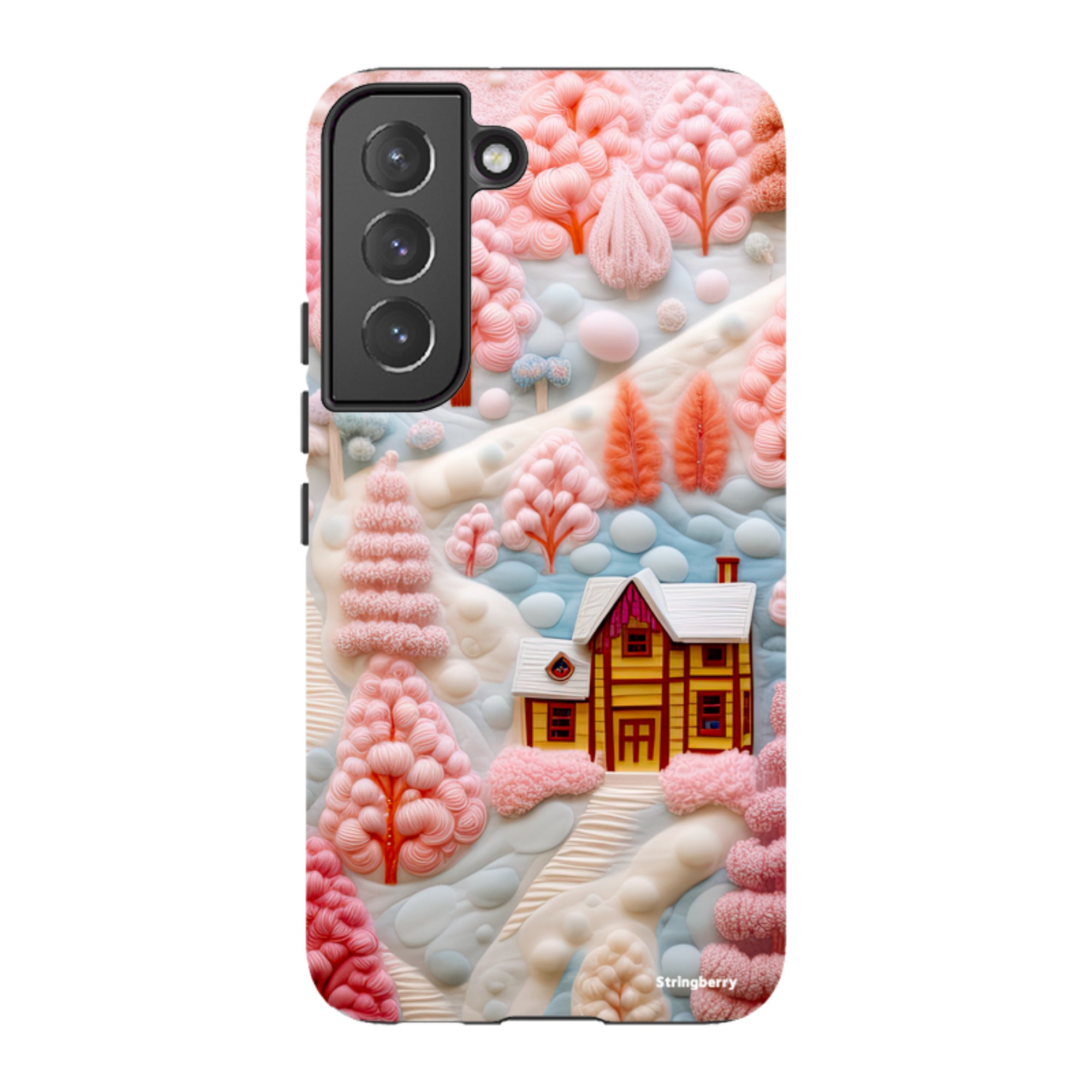 Samsung Tough Case - Embroidery Christmas