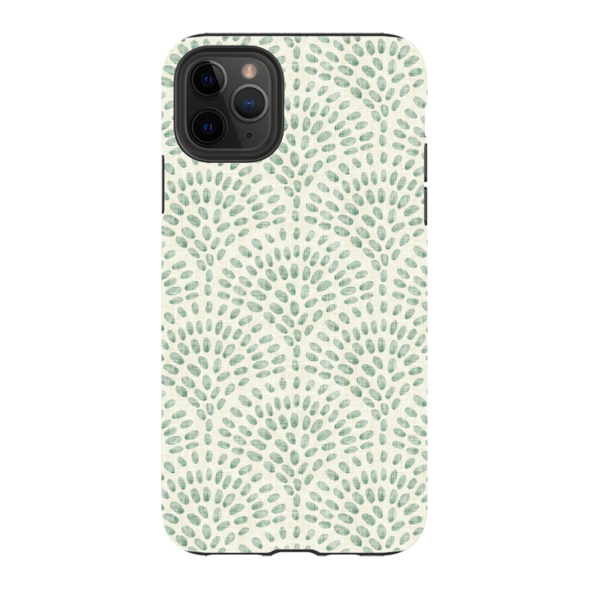 iPhone Tough Case - Scallop - Sage By Katherine Quinn