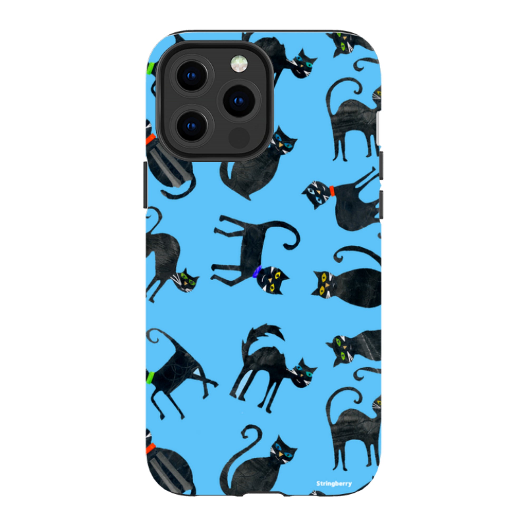 iPhone MagSafe Tough Case - Tossed Cats By Tracey English