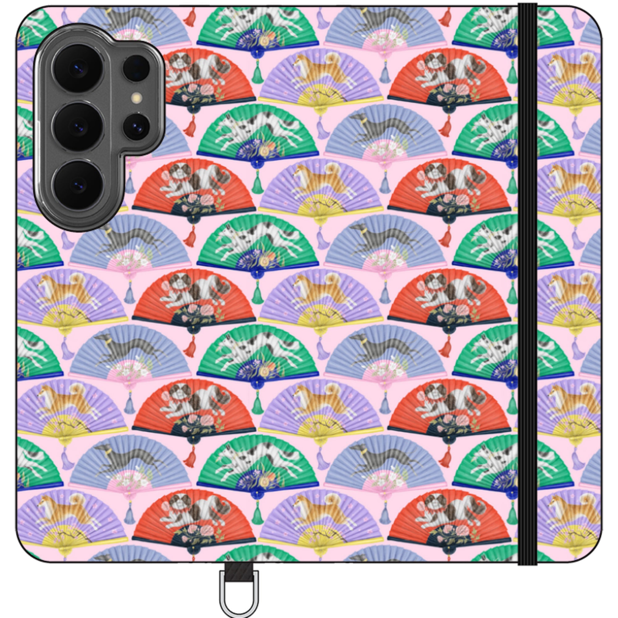 Dog Fan Wallet Case By Catherine Rowe