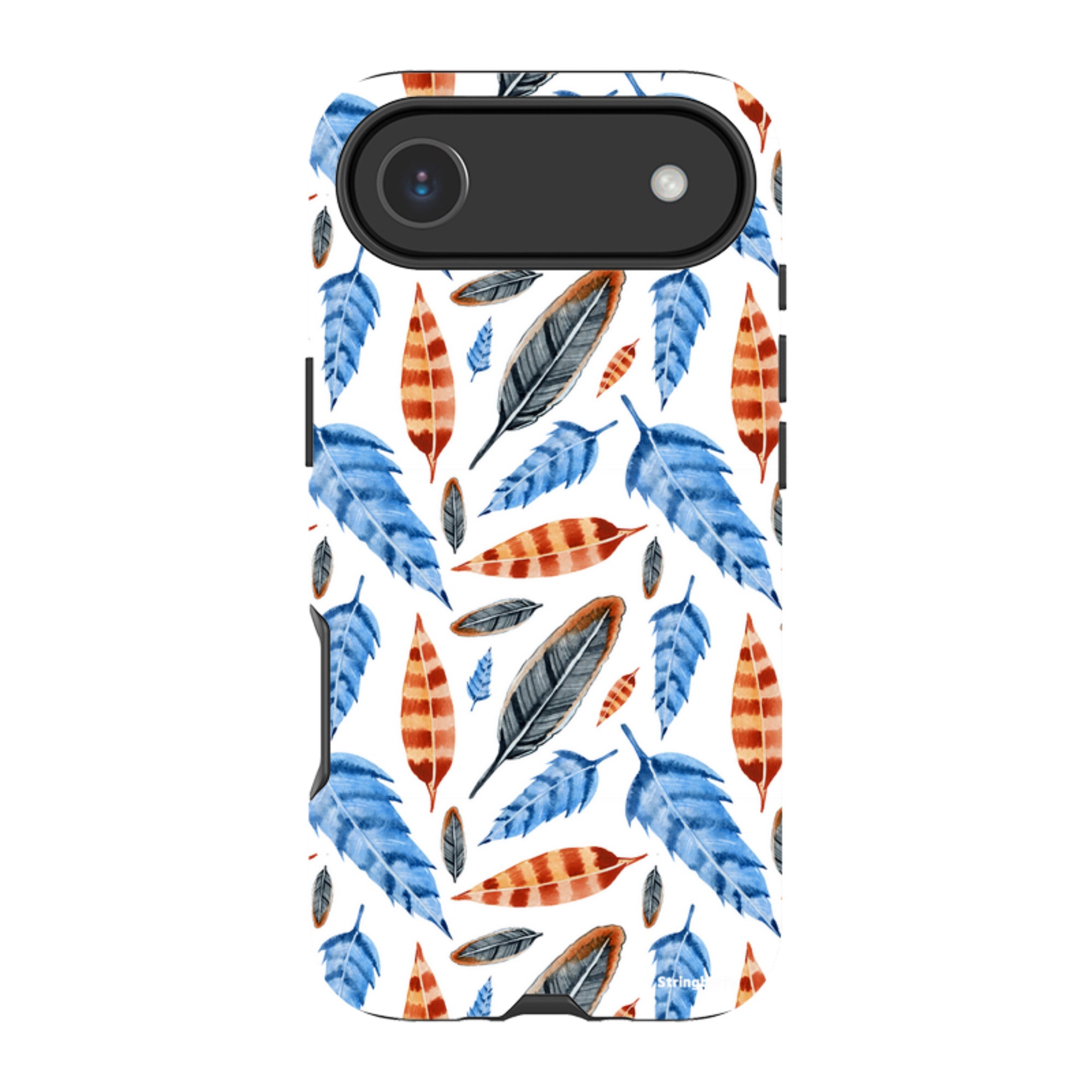iPhone Tough Case - Multi Feathers