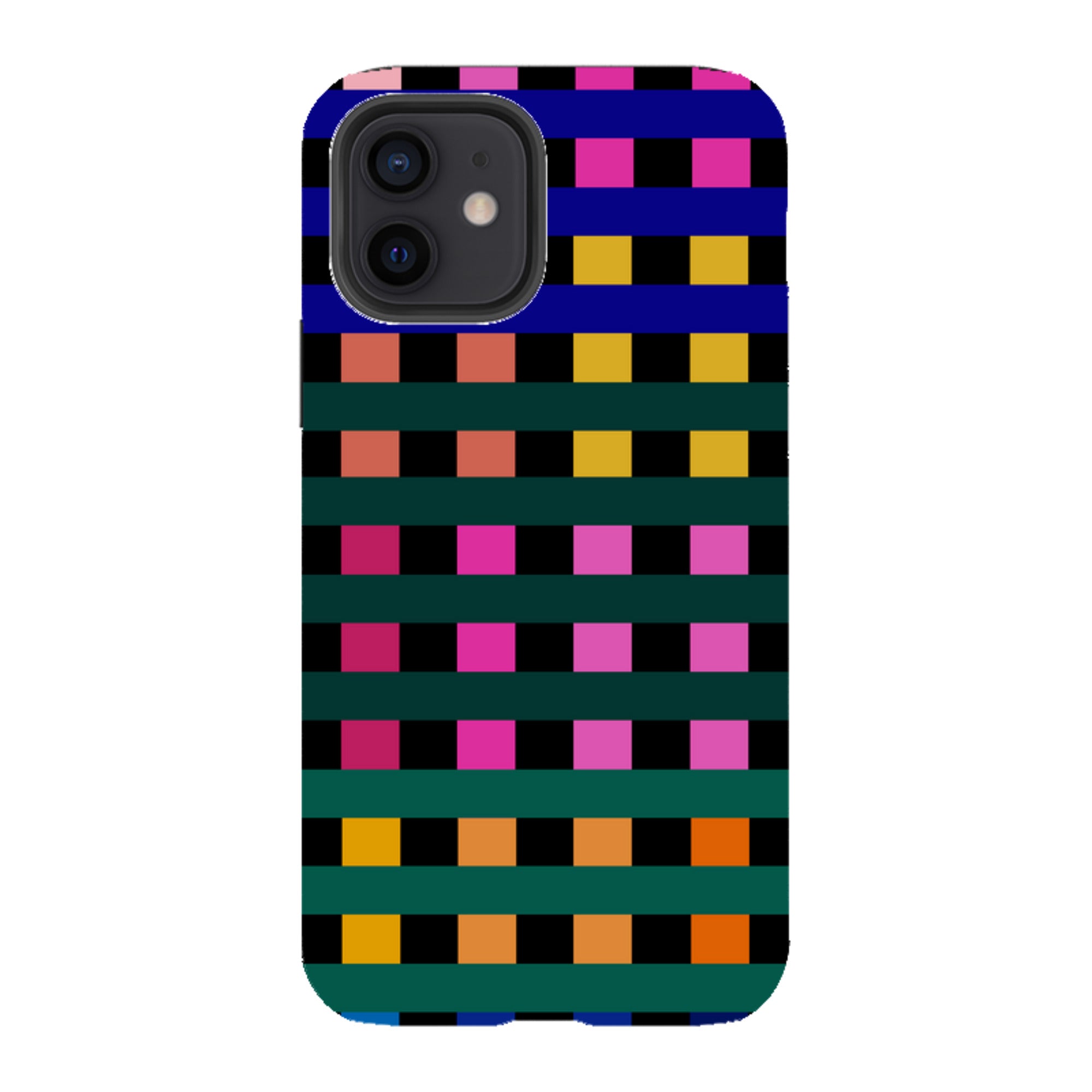 iPhone Tough Case - Newton Check By Kitty Joseph
