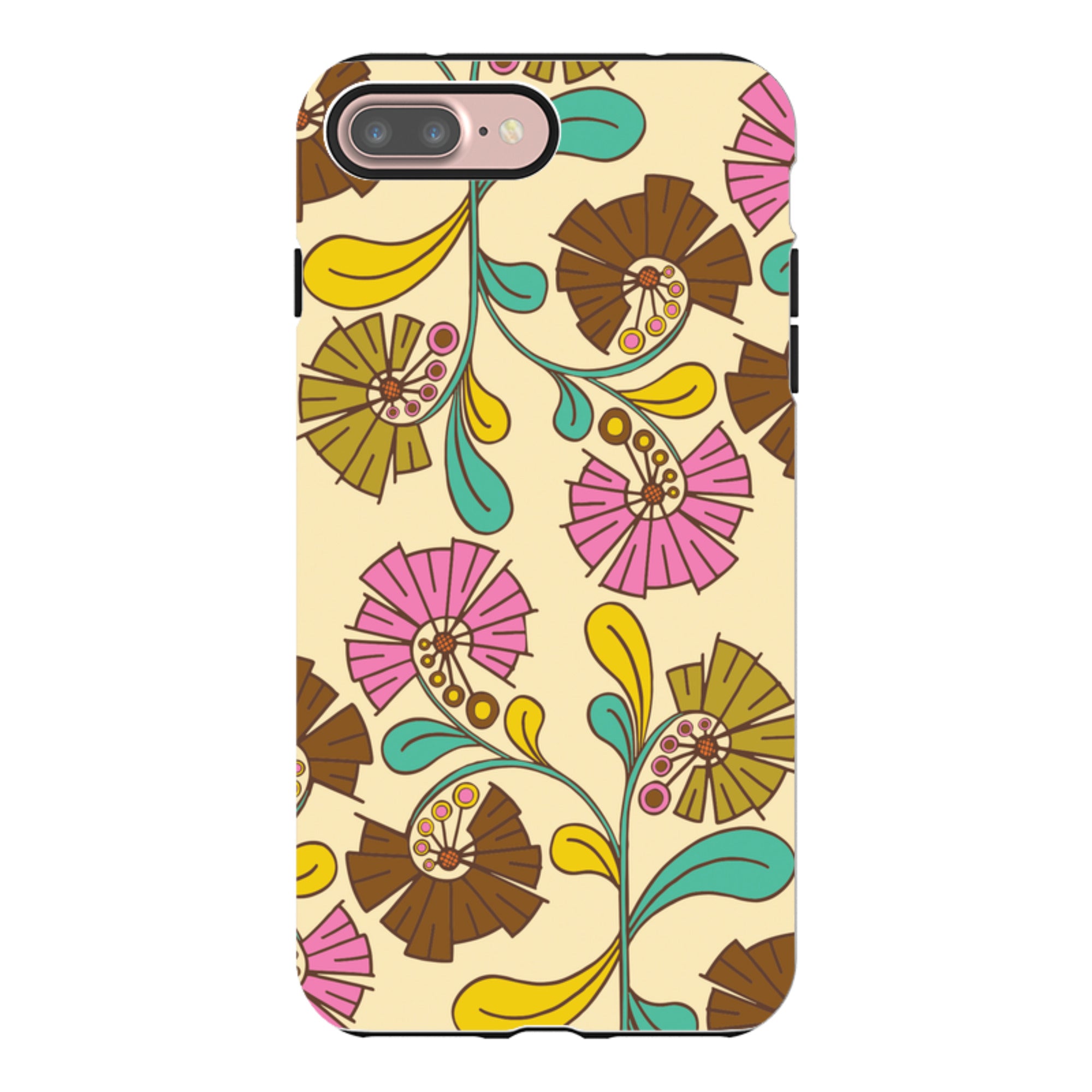 iPhone Tough Case - Fan Flower By Amelia Bowman