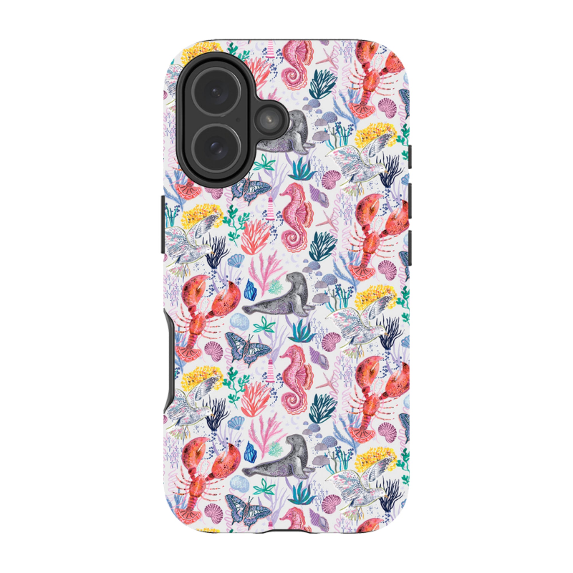 iPhone Case - Coastline Pattern-D By Emma Frances Grant