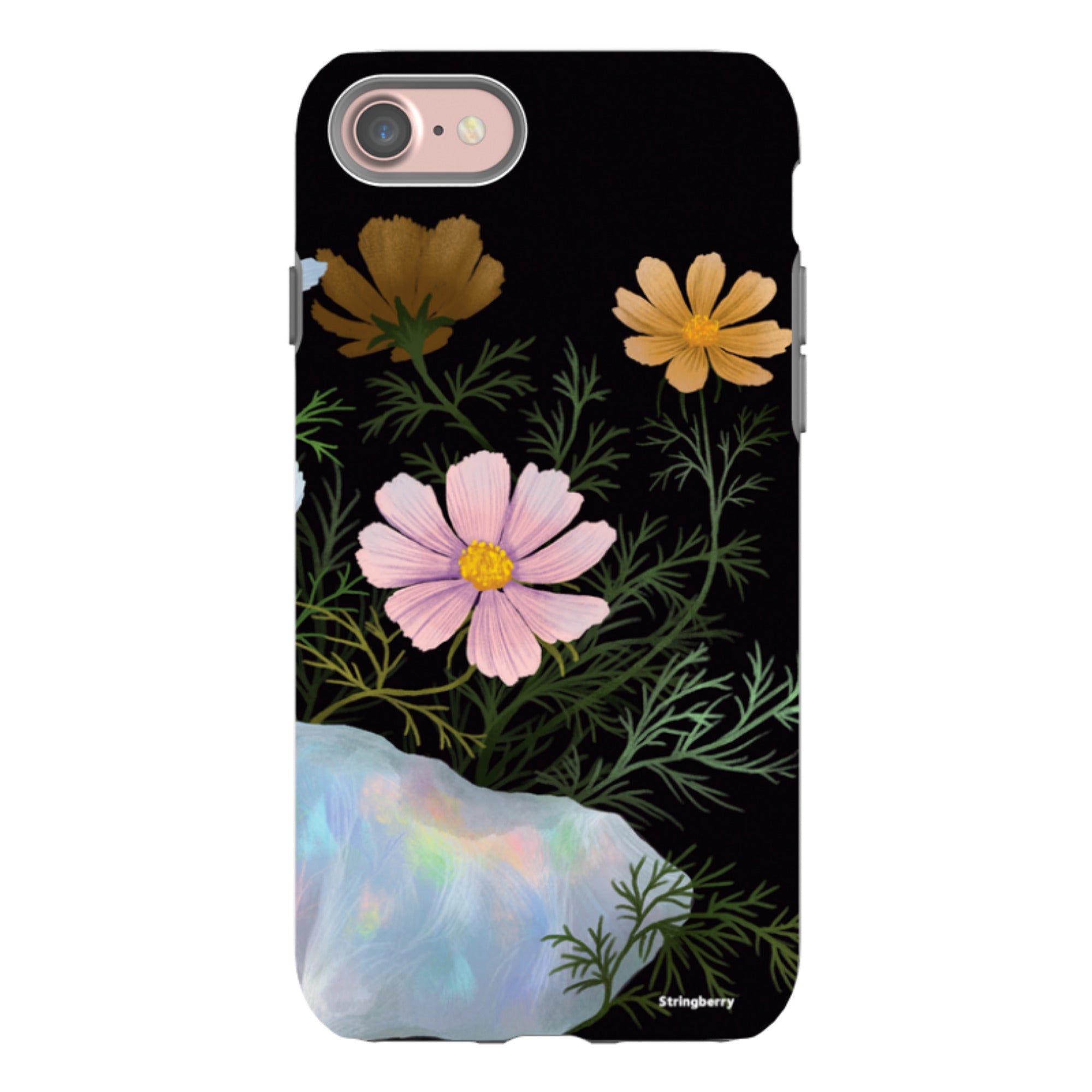 iPhone Tough Case - Opal and Cosmos By Anna Stead