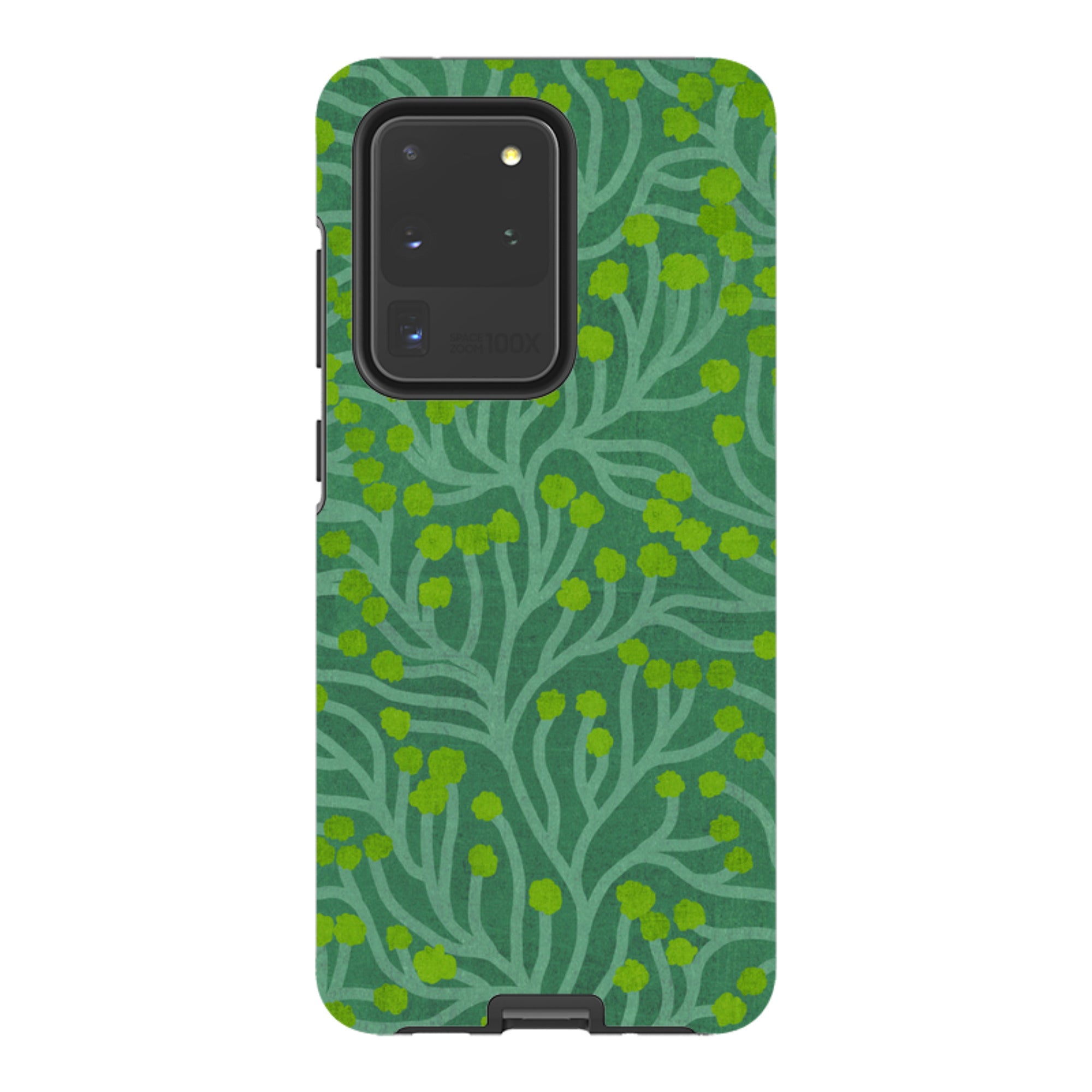 Samsung Tough Case - Vine Green And Teal By Katherine Quinn