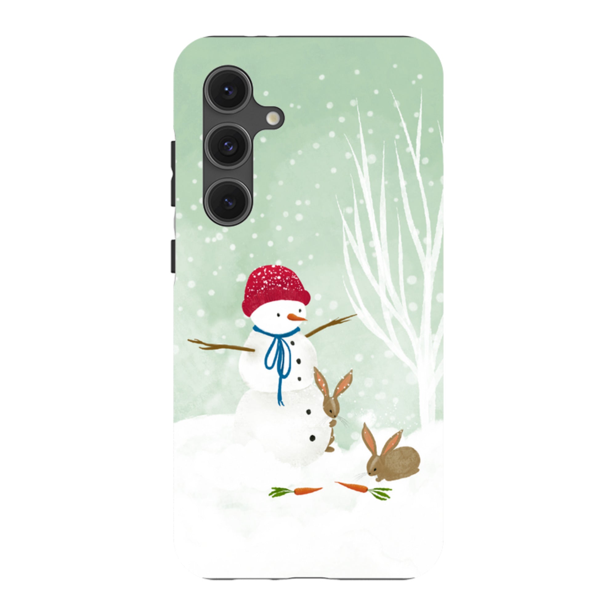 Samsung Tough Case - Snowman By Katherine Quinn