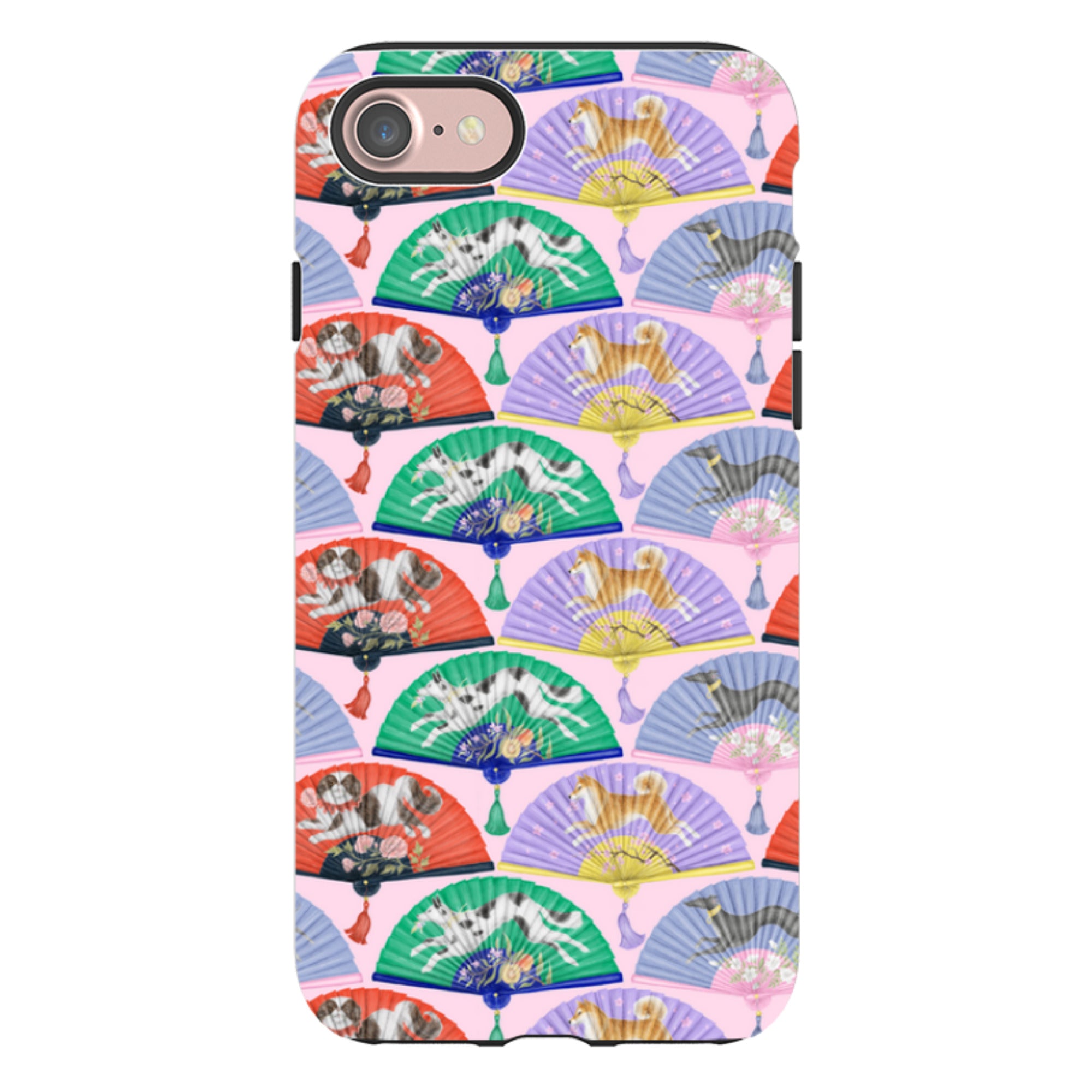 iPhone Tough Case - Dog Fan By Catherine Rowe